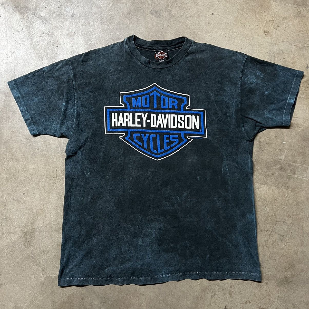 Harley Davidson × Vintage Vintage 90’s Harley Davidson 🇺🇸 LA California T-Shirt Size US XL / EU 56 / 4 - 5 Thumbnail