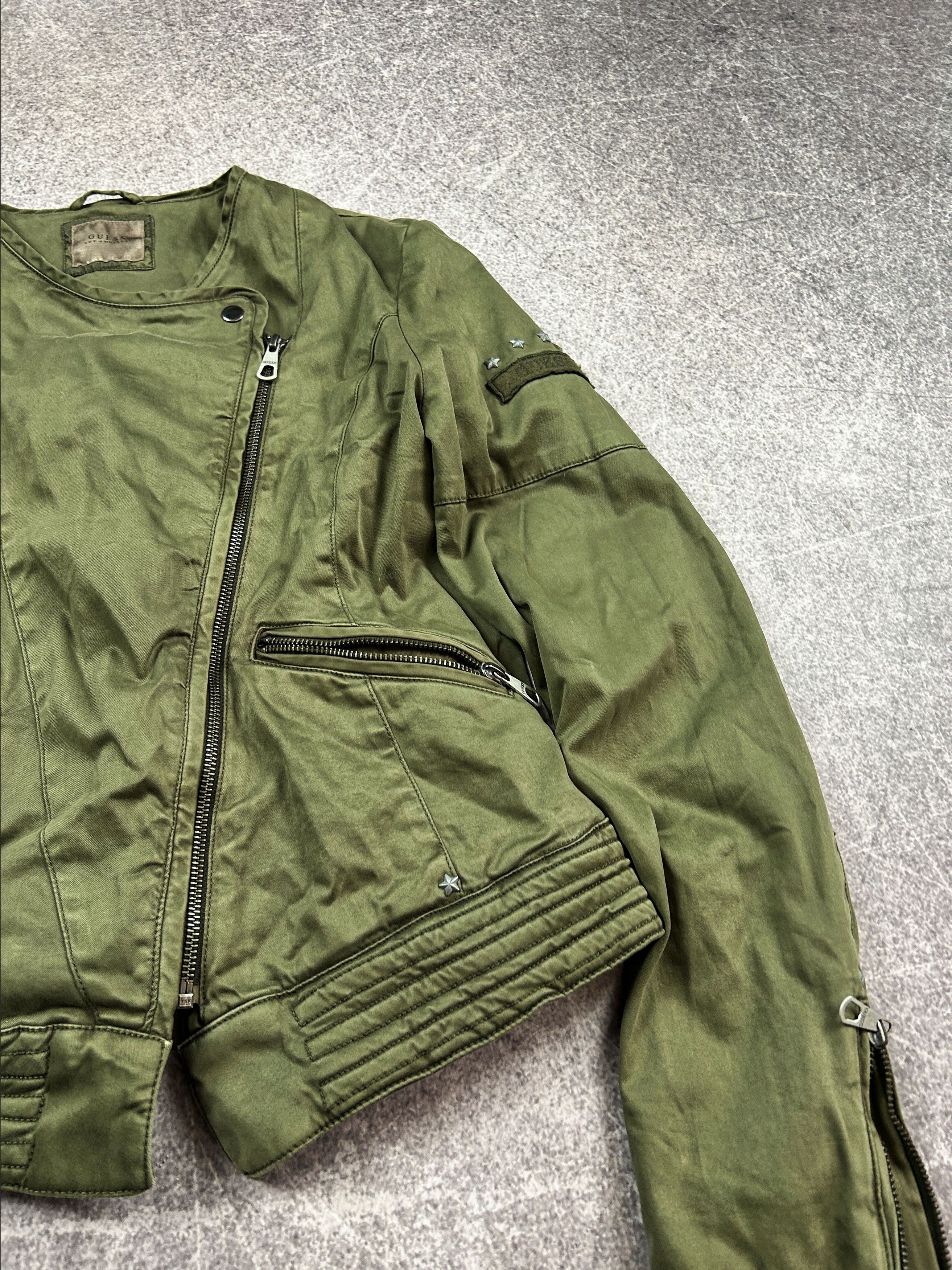 Guess VTG Archive Hysteric Glamour Style Military Cargo Jacket 90s Size US S / EU 44-46 / 1 - 3 Thumbnail