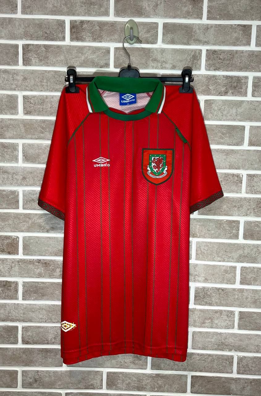 Umbro × Vintage Wales 1994-1996 Umbro Jersey home shirt WorldCup vintage 90s Size US XXL / EU 58 / 5 - 1 Thumbnail
