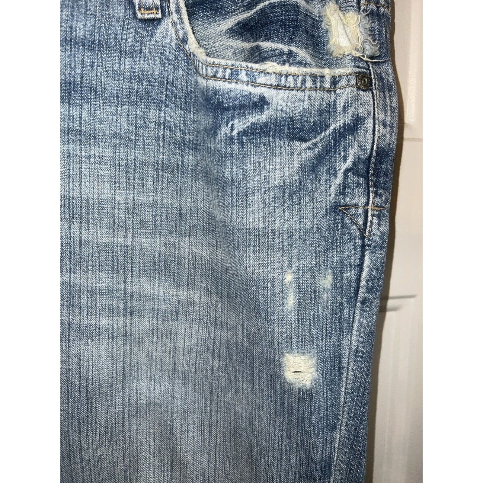 BKE BKE Jeans Men's 40x33 Jaxon Light Washed Blue Bootcut Denim Size US 40 / EU 56 - 9 Thumbnail