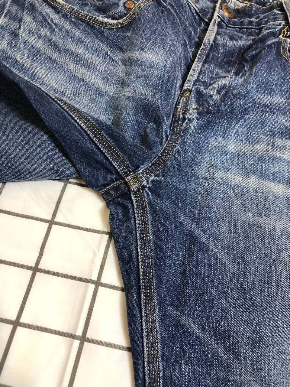G-Star G-Star RADAR LOW LOOSE' Dark Aged Jeans Size US 30 / EU 46 - 6 Thumbnail