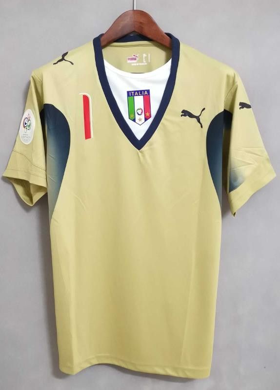 Other 2006 World Cup Italy 1 Gianluigi Buffon Jersey Size US L / EU 52-54 / 3 - 2 Thumbnail