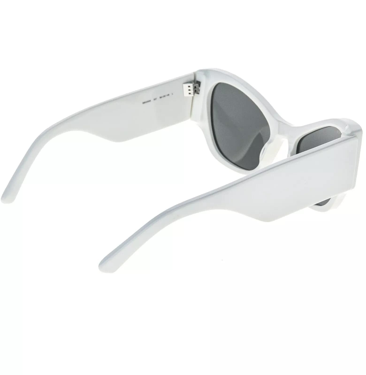 Balenciaga BALENCIAGA MAX CAT 0259 White 007 Fashion Logo Bold BB0259 Size ONE SIZE - 6 Thumbnail