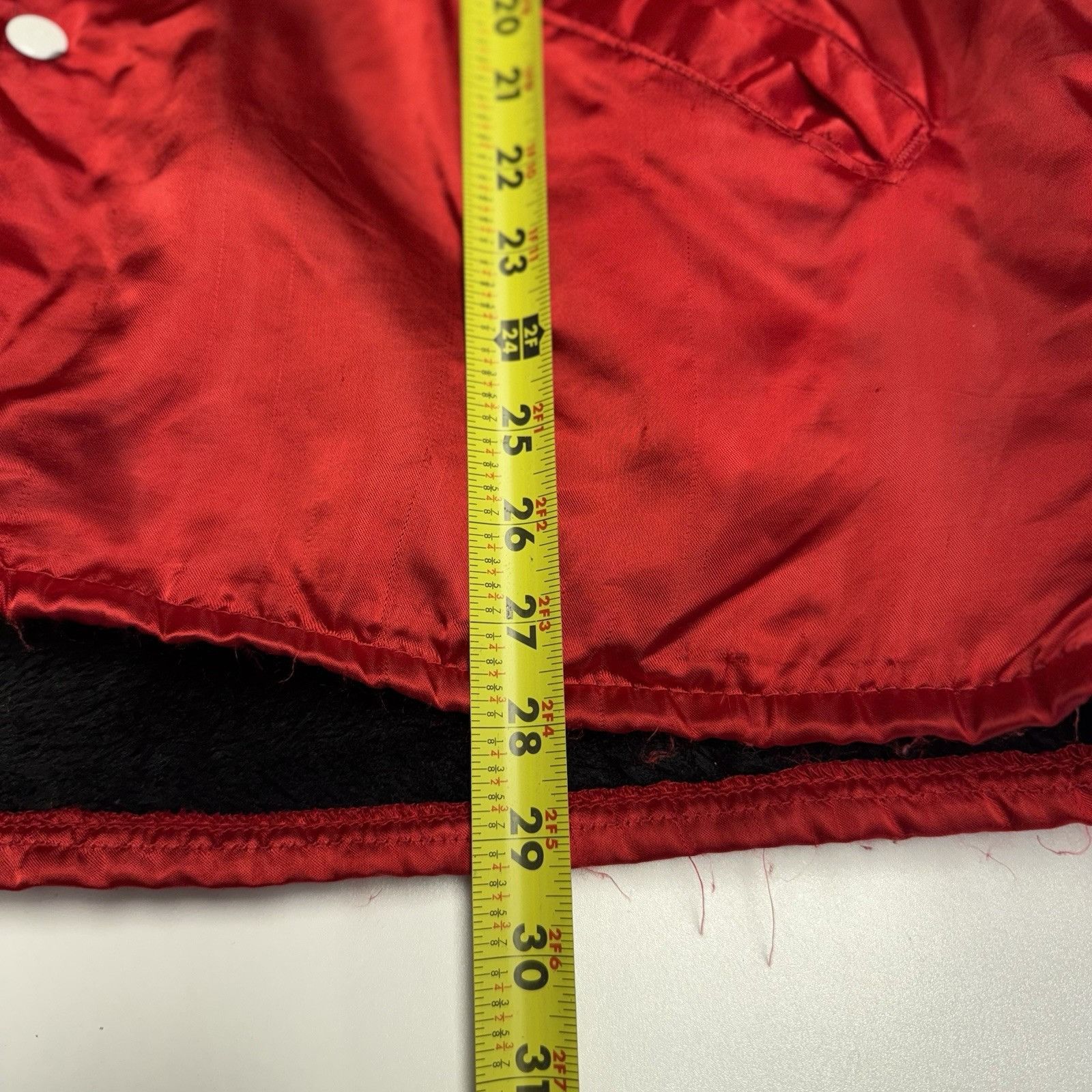 Vintage Vintage 80s Snowmobile Club Jacket Mens XL Red Satin Bomber Size US XL / EU 56 / 4 - 15 Thumbnail