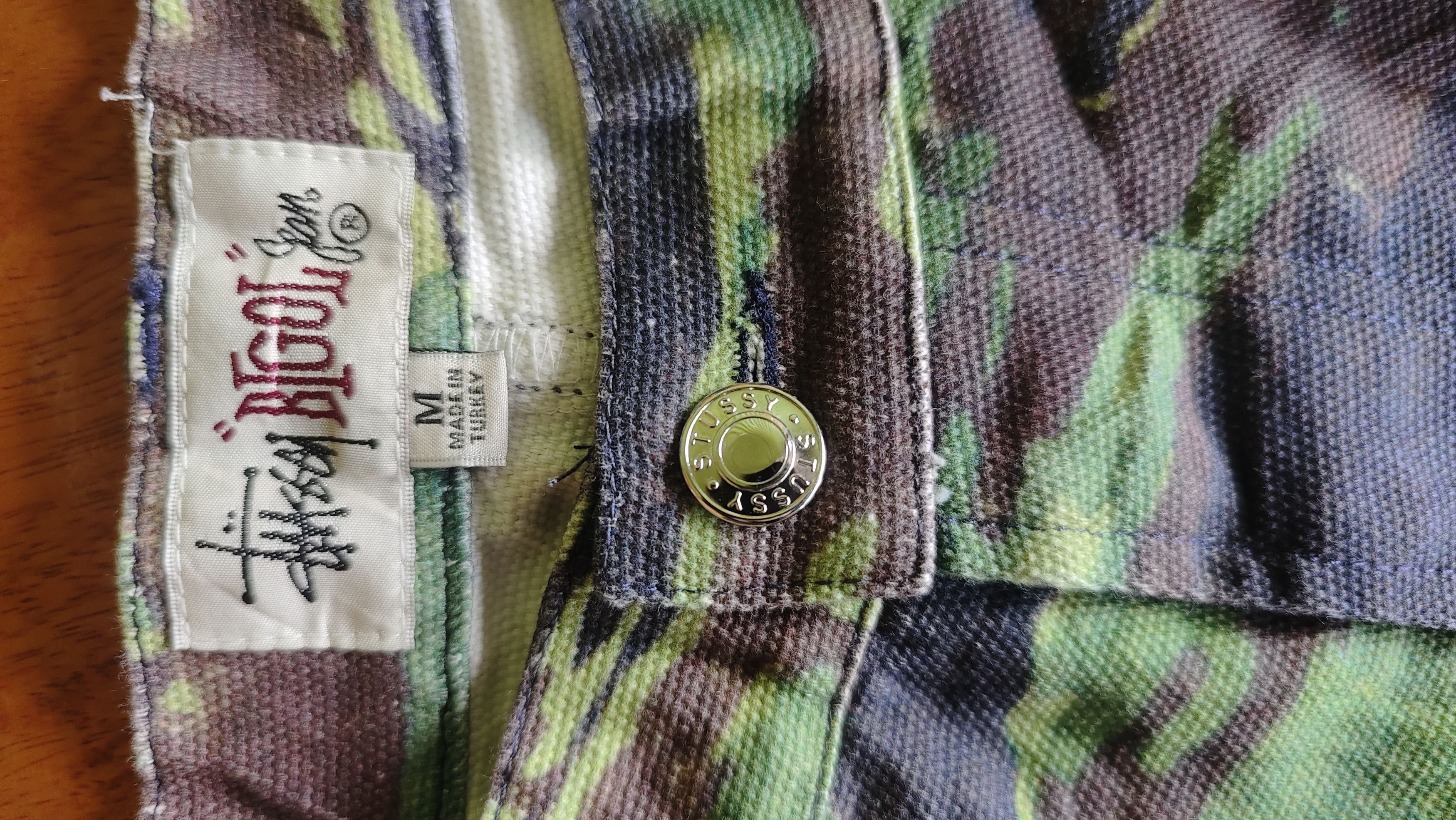 Hypebeast × Stussy Stussy x Lucien Smith Tigris Canvas Big Ol Jeans Size US 32 / EU 48 - 4 Thumbnail