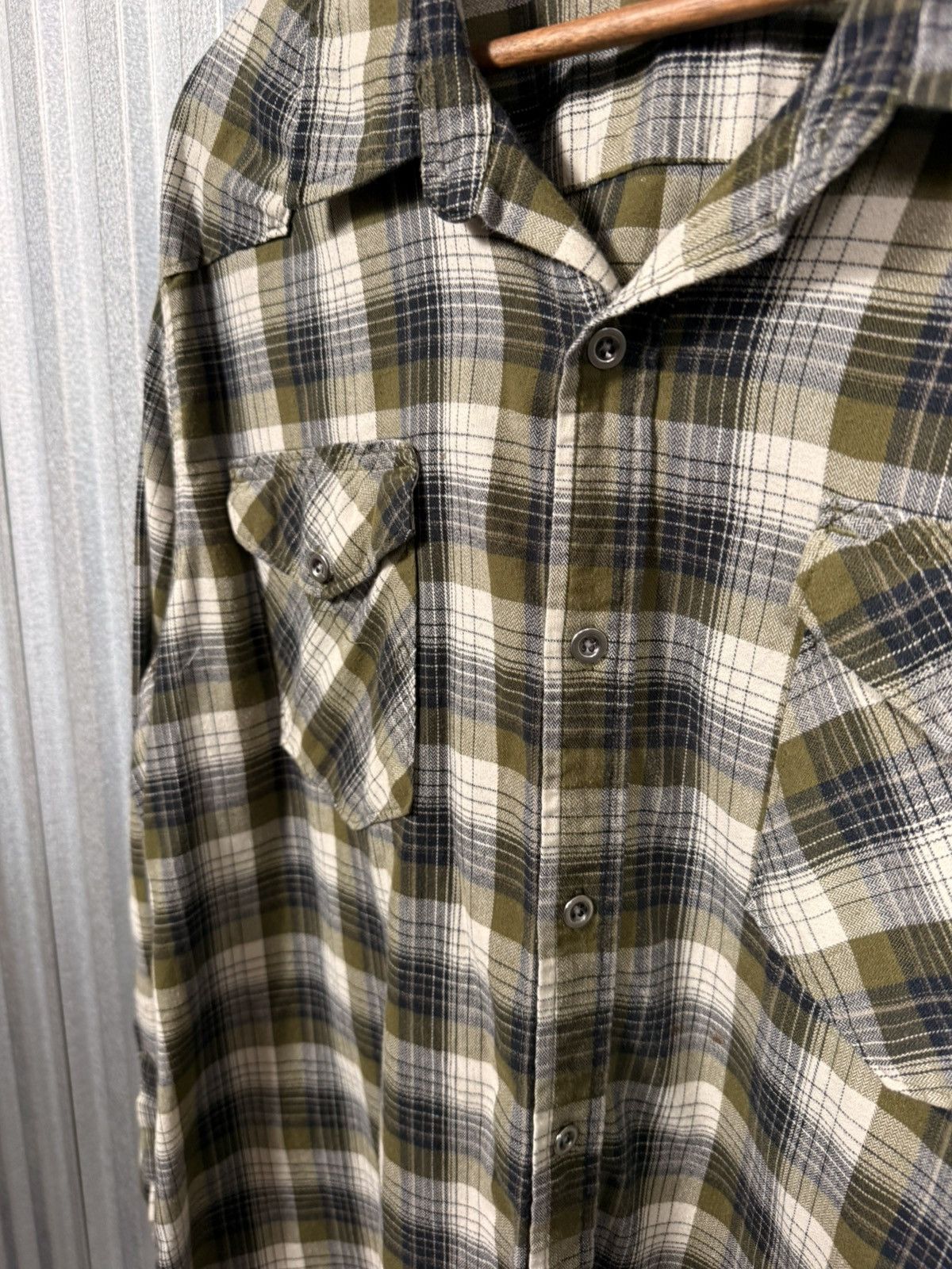 Wrangler Vintage Western Wrangler Plaid Button Up Cowboy Shirt Size US XXL / EU 58 / 5 - 9 Thumbnail