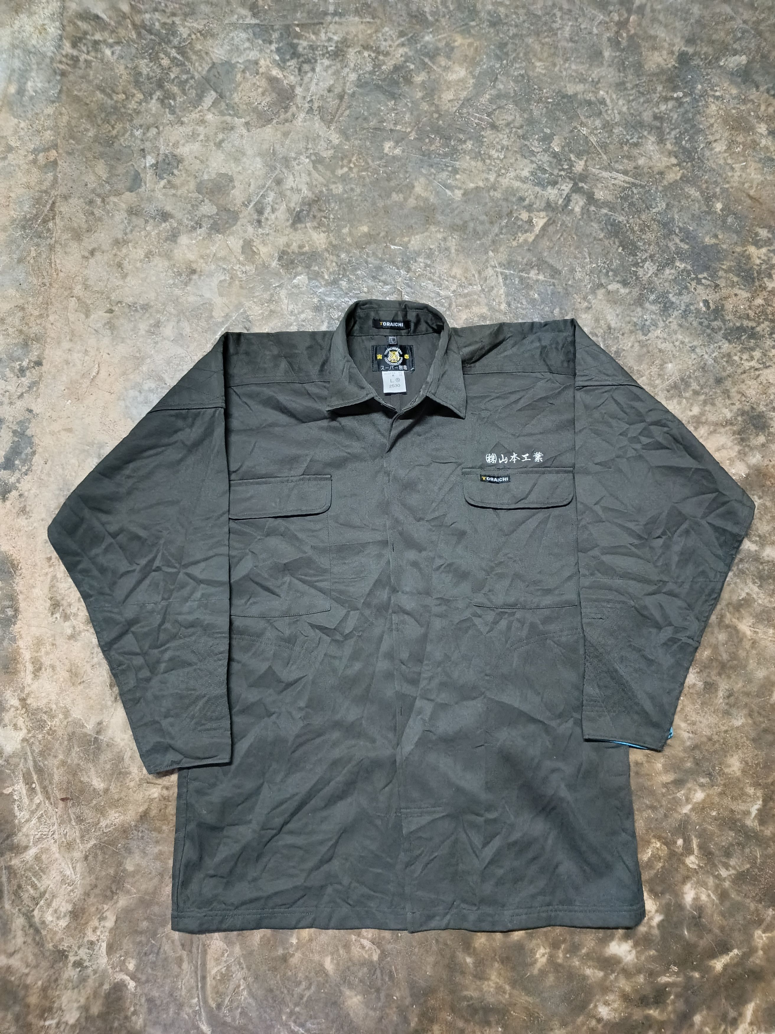 Japanese Brand Toraichi workwear jacket men's Size US L / EU 52-54 / 3 - 1 Thumbnail