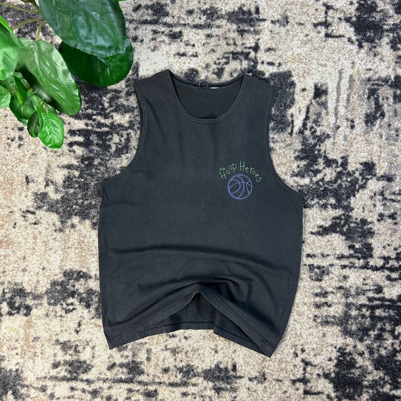 Nike Nike Hoop Heroes Vintage Y2K Big Logo Faded Tank Top Size US XL / EU 56 / 4 - 2 Thumbnail
