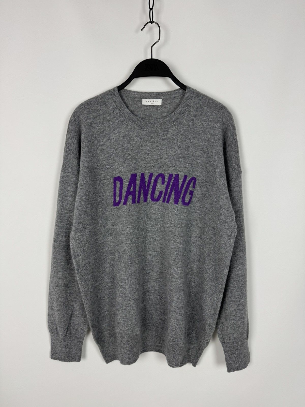 Sandro Sandro Paris Dancing Wool Blend Women’s Sweater Size L / US 10 / IT 46 - 1 Thumbnail