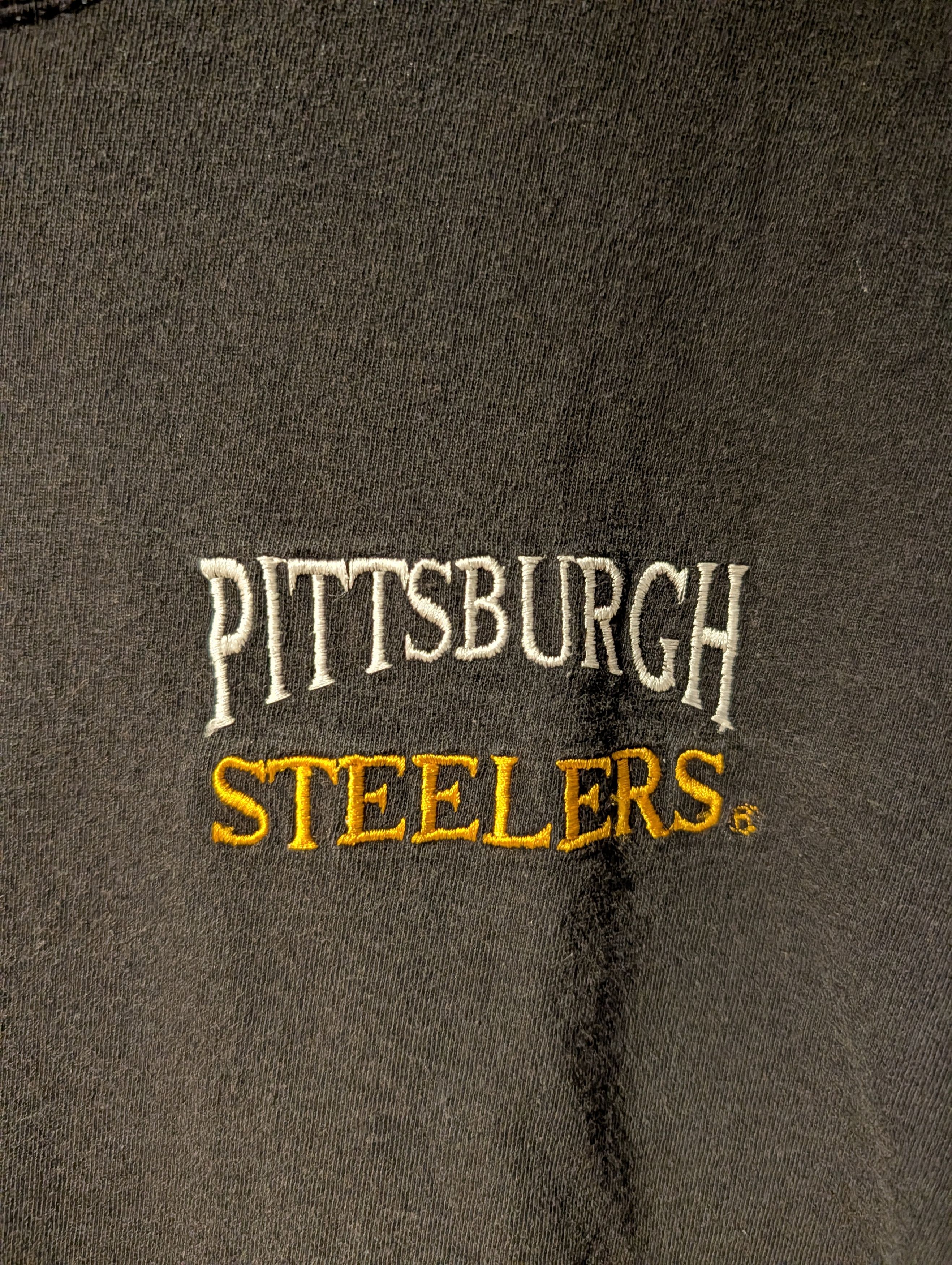 NFL Vintage 90s Pittsburgh Steelers NFL Football Game T-Shirt Size US M / EU 48-50 / 2 - 2 Thumbnail