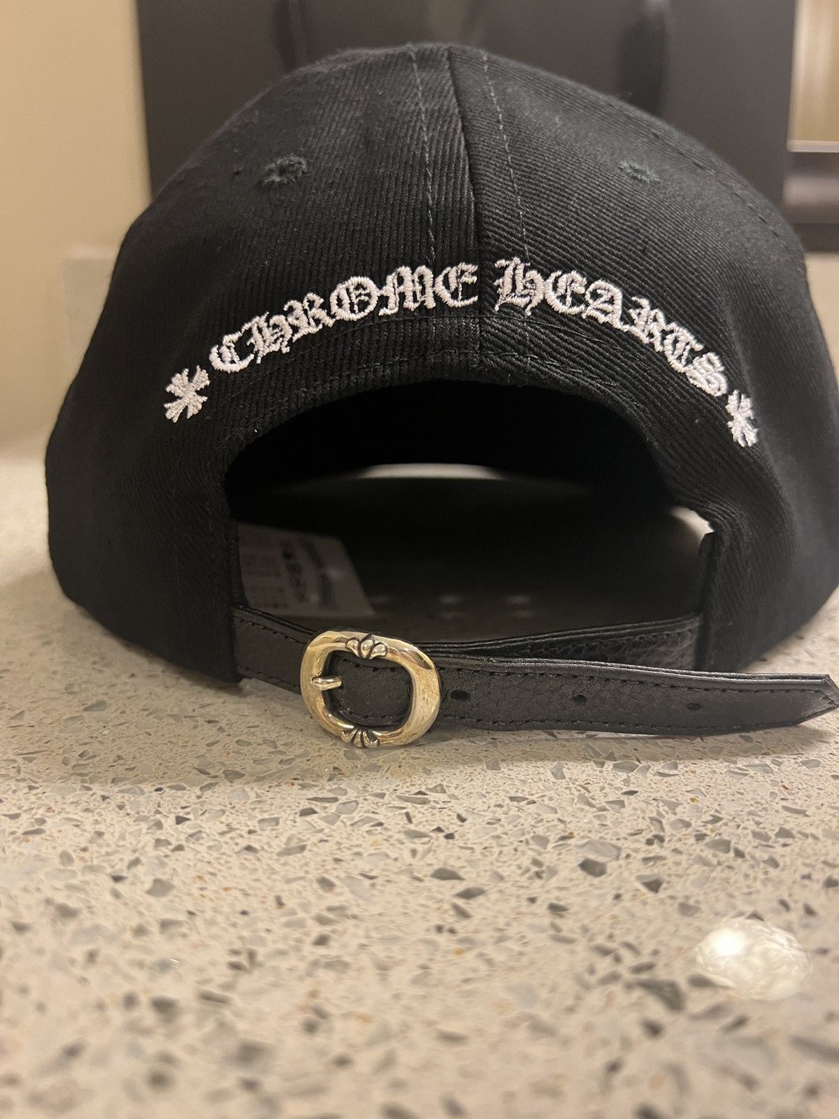Chrome Hearts Chrome hearts denim horseshoe Dad hat new Size ONE SIZE - 3 Thumbnail