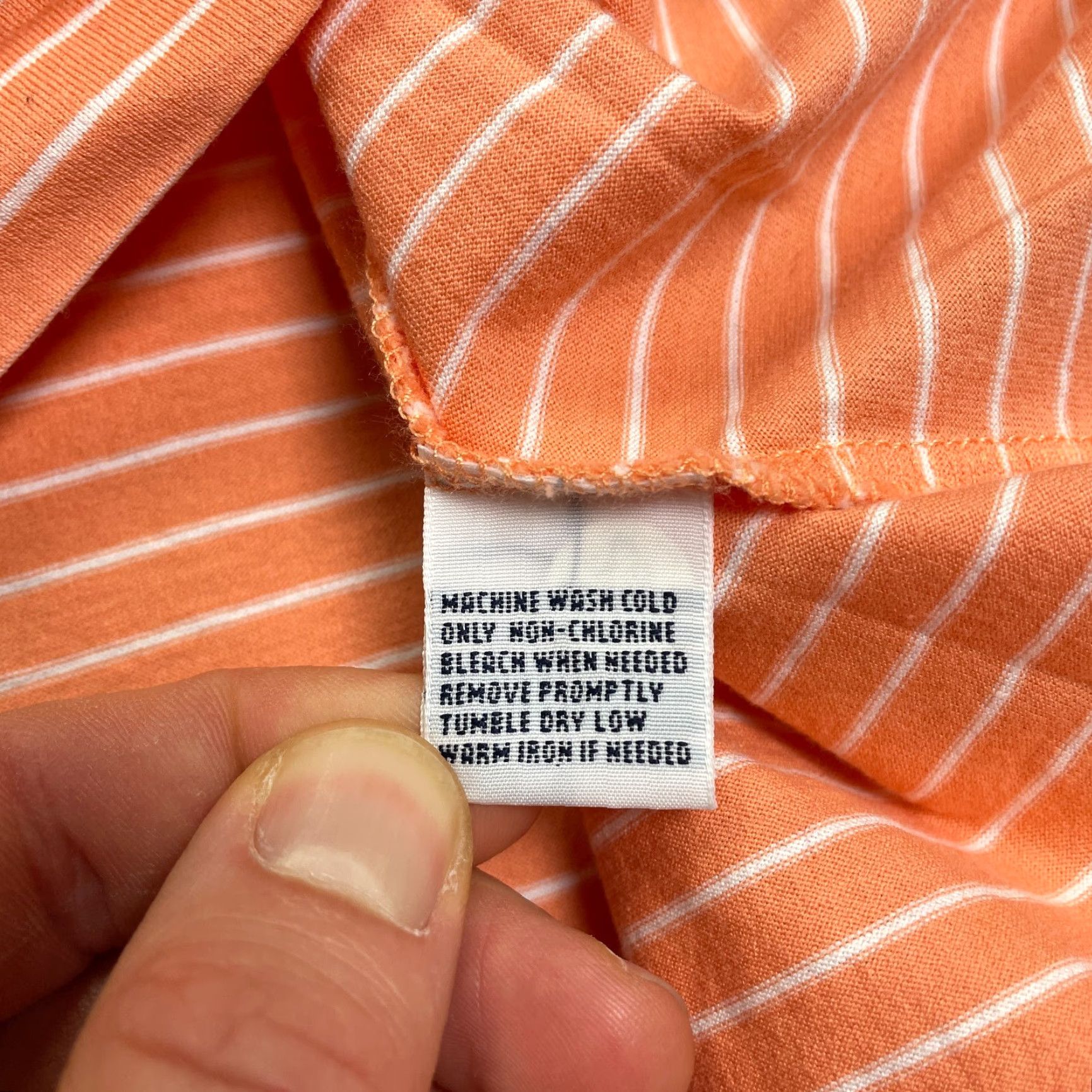 Ralph Lauren Ralph Lauren Polo Golf Shirt Mens XL Orange Striped Short Sleeve Cotton Outdoor Size US XL / EU 56 / 4 - 6 Thumbnail