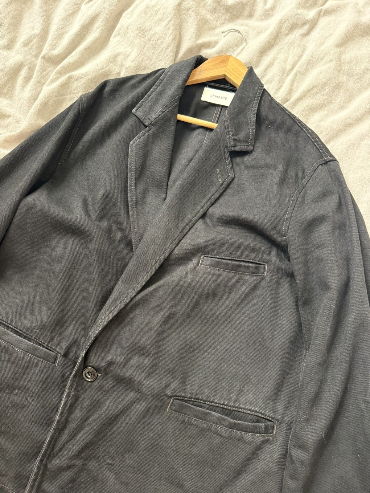 Lemaire LEMAIRE DENIM DOUBLE BREASTED BLAZER Size US M / EU 48-50 / 2 - 1 Thumbnail