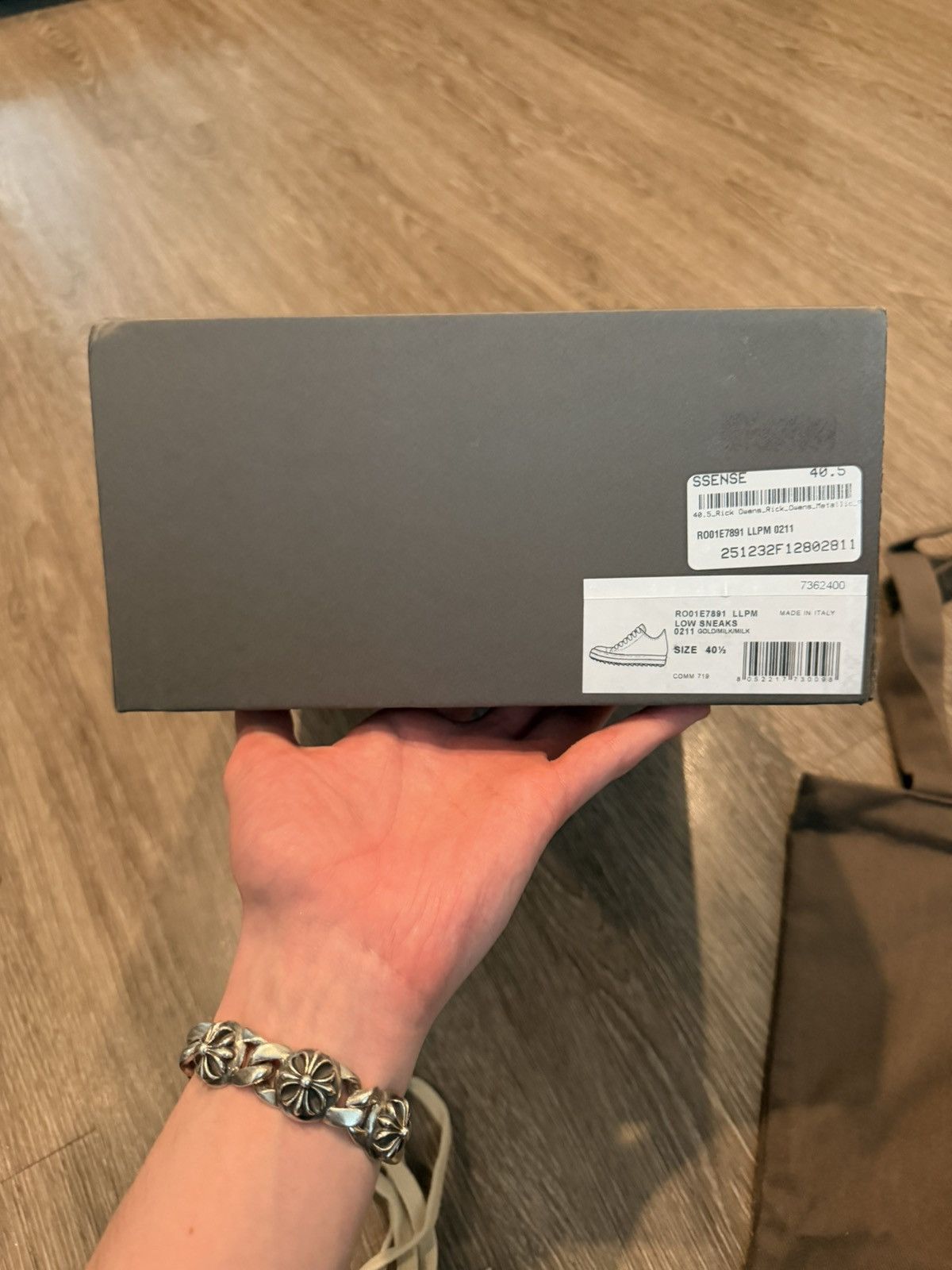 Rick Owens Rick Owens Metallic Gold Ramones Low Size 40.5 Brand New Size US 7.5 / EU 40-41 - 10 Thumbnail