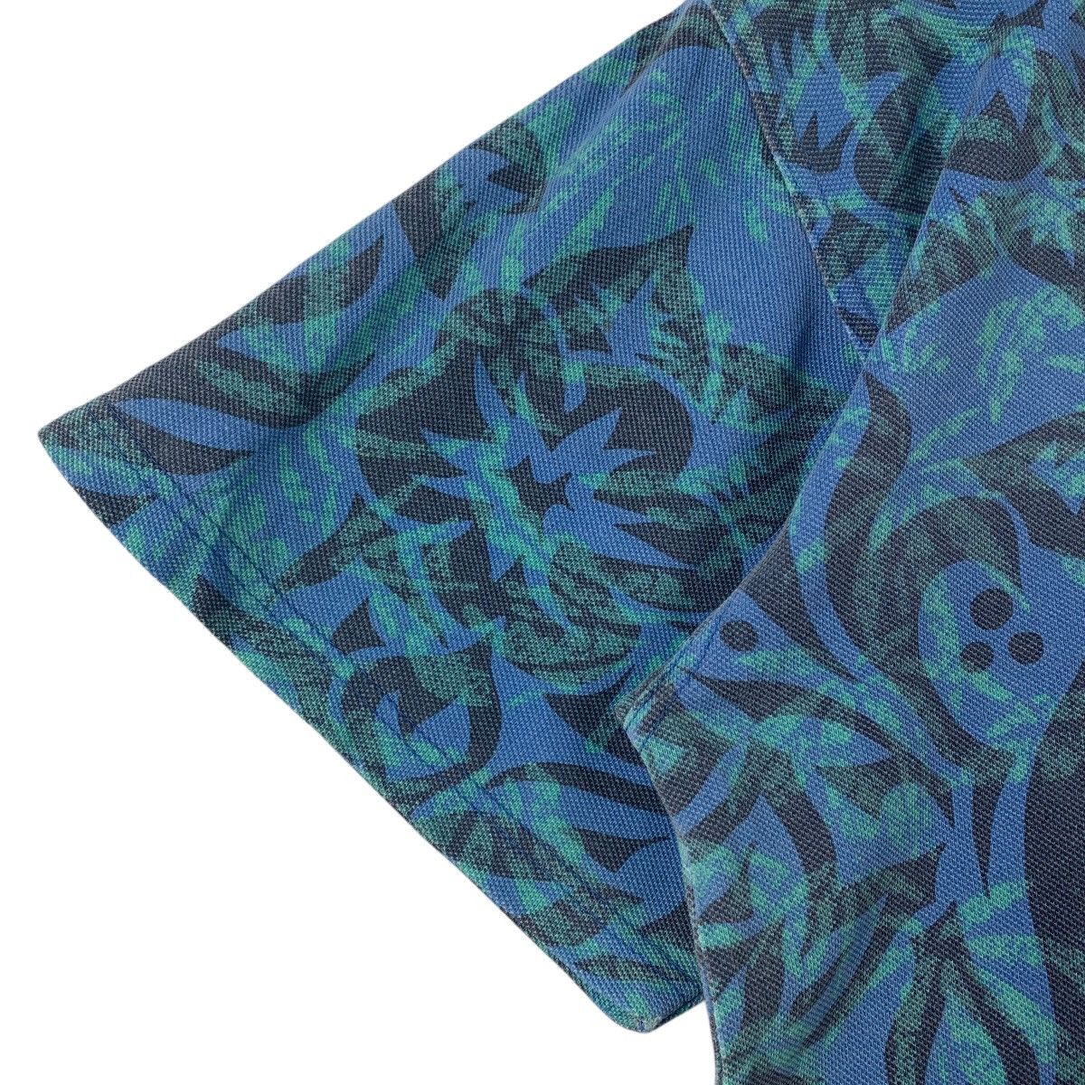 O'Neill × Vintage Vintage 90s ONEILL full flower printed Surfing polo tee Size US L / EU 52-54 / 3 - 6 Thumbnail