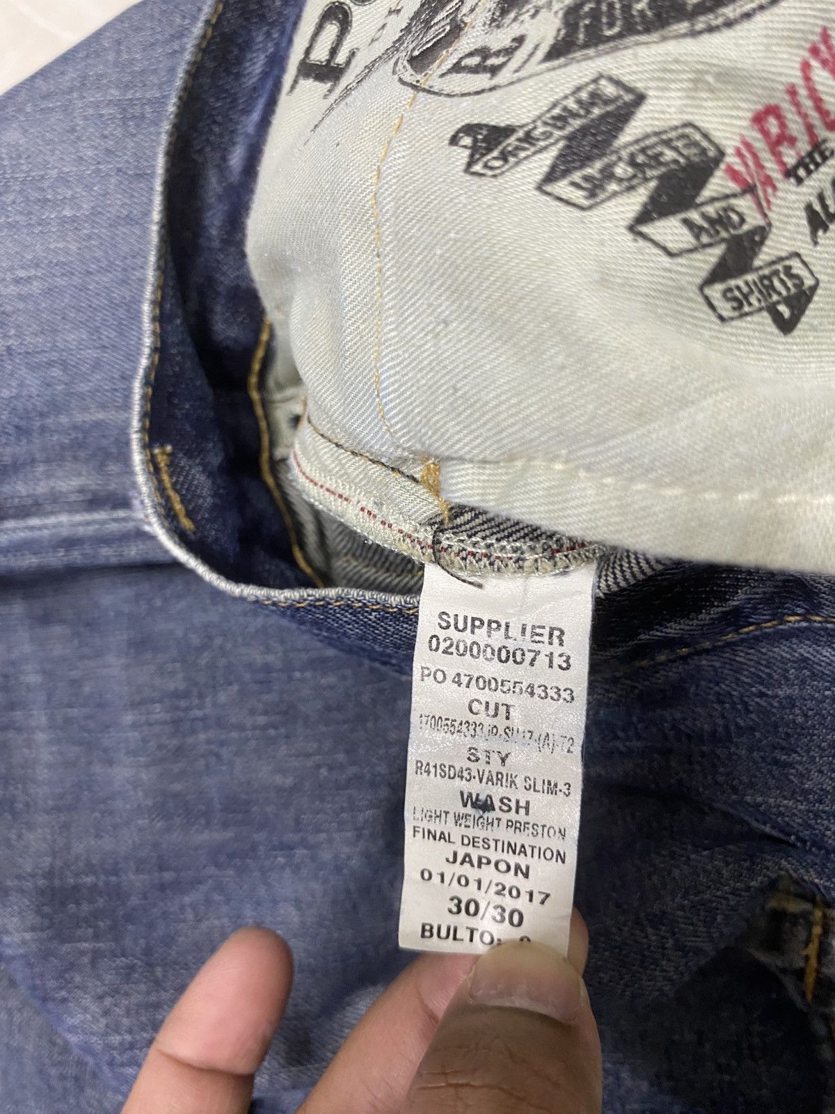 Polo Ralph Lauren Size 31x30 Vintage Polo Ralph Lauren Distressed Jeans Faded Size US 31 - 14 Thumbnail