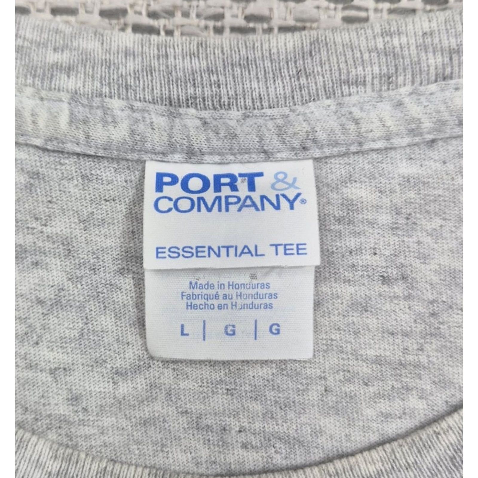 Port & Company Port & Company Shirt Mens Large Gray Route 66 Graphic Tee Size US L / EU 52-54 / 3 - 7 Thumbnail