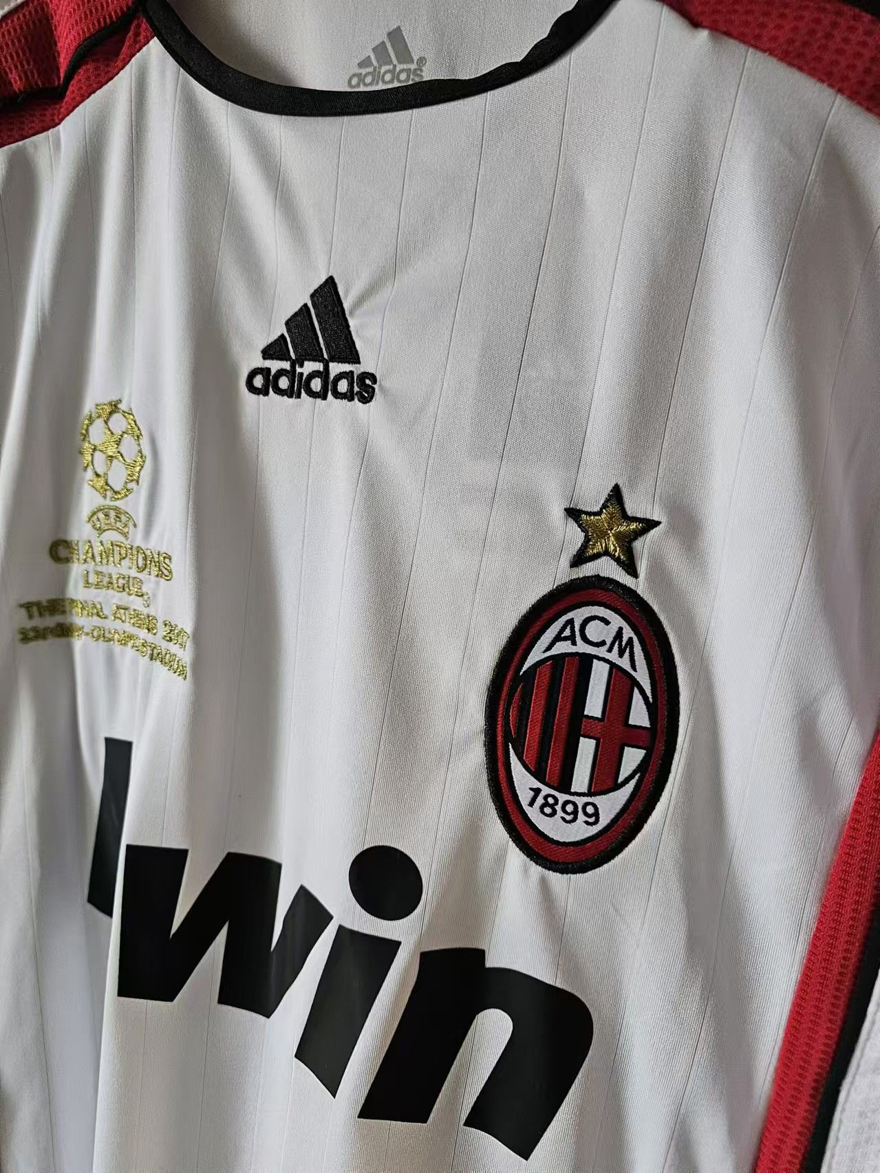 Other 2006 2007 AC Milan 21 Andrea Pirlo Jersey Away Size US L / EU 52-54 / 3 - 4 Thumbnail
