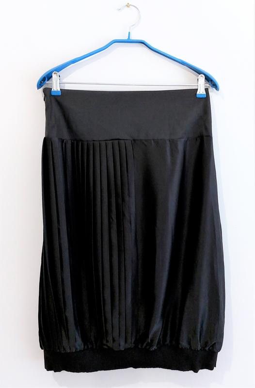 Japanese Brand Black pleated midi skirt sz M mais il est ou' le soleil Size 28" / US 6 / IT 42 - 4 Thumbnail