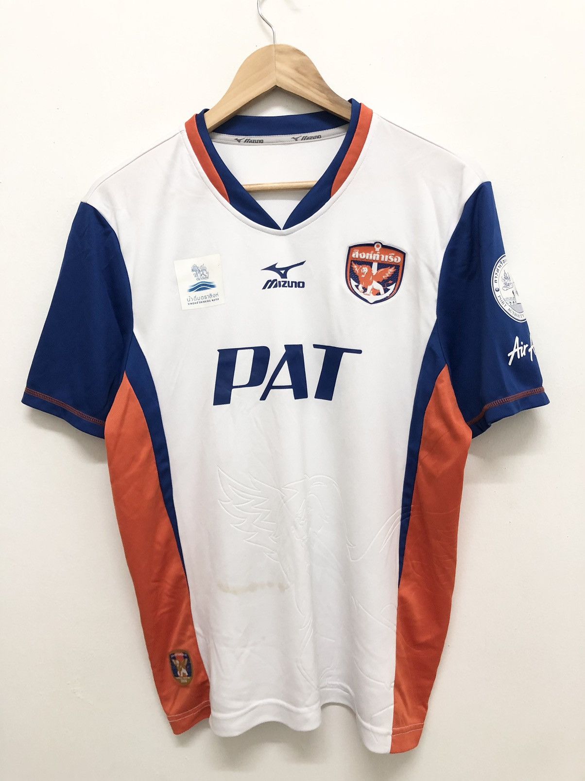 Mizuno × Vintage RARE 🔥 SINGHTARUA FC PORT FC THAILAND SOCCER FOOTBALL CLUB Size US L / EU 52-54 / 3 - 1 Thumbnail