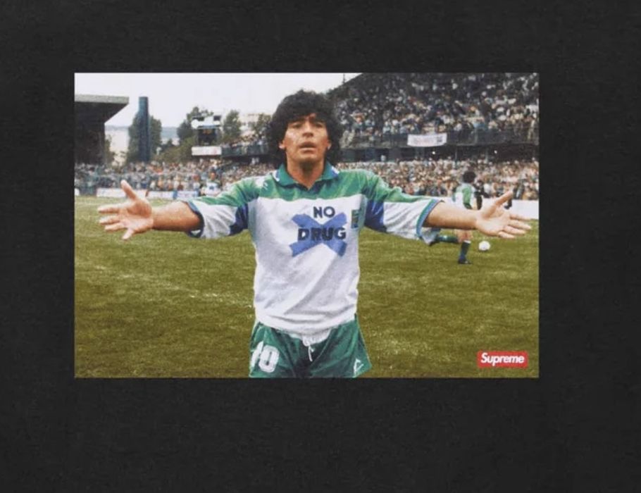 Supreme Supreme Maradona Tee Shirt SS24 | Grailed