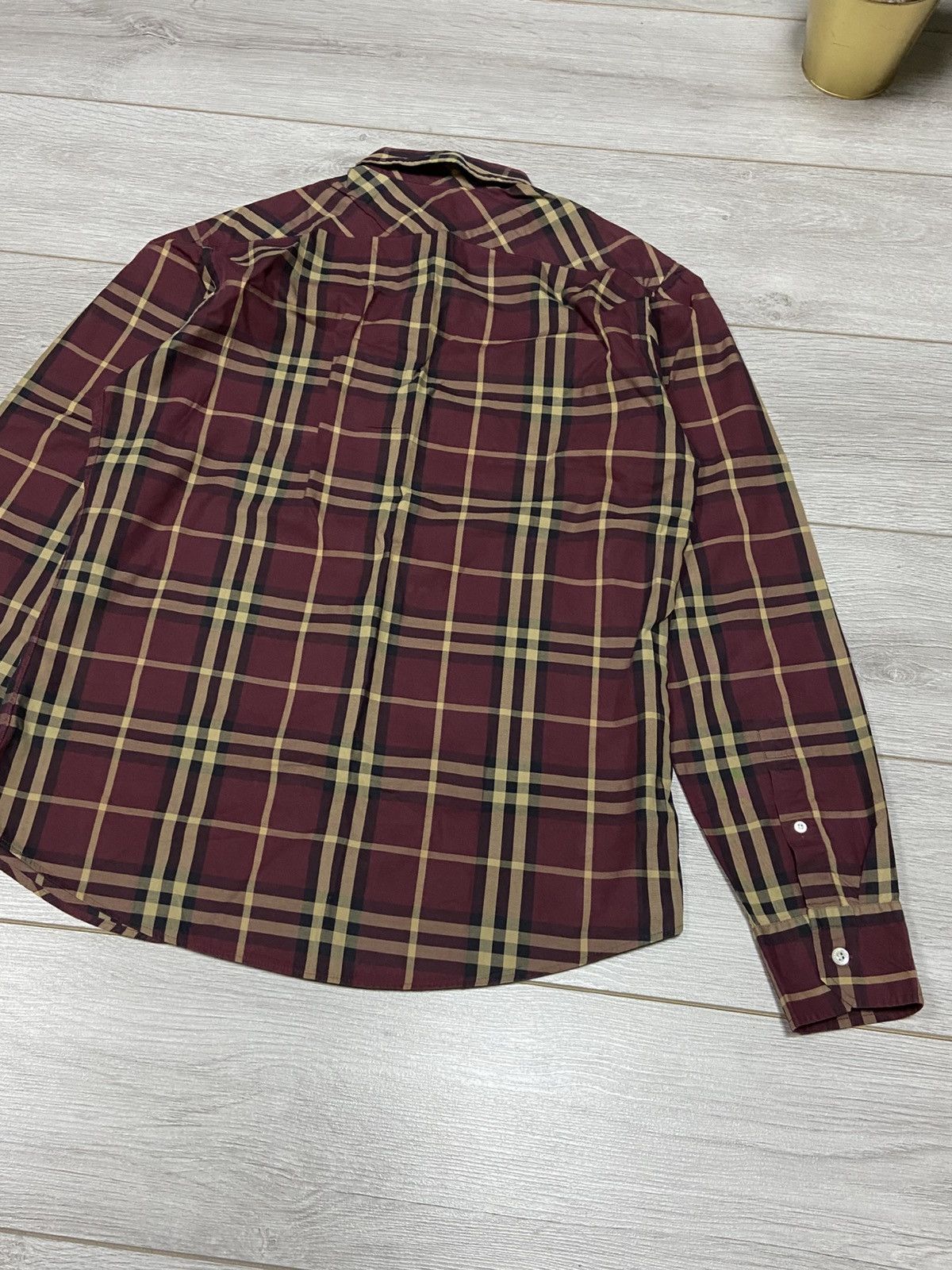 Burberry Burberry Brit shirt nova check overprint vintage Size US M / EU 48-50 / 2 - 9 Thumbnail