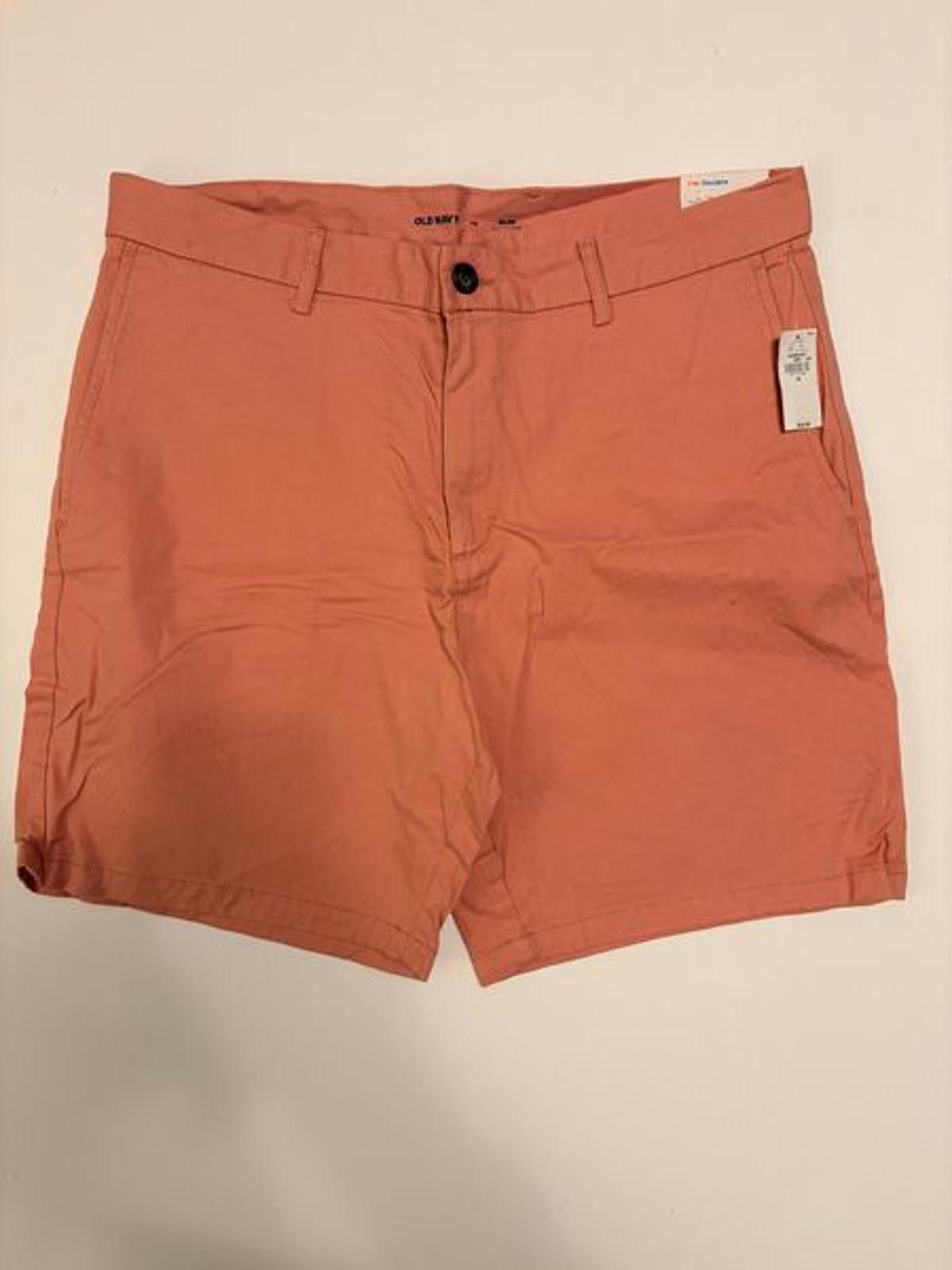 Old Navy Old Navy Flat-Front Chino Shorts (Size 36) Size US 36 / EU 52 - 1 Thumbnail