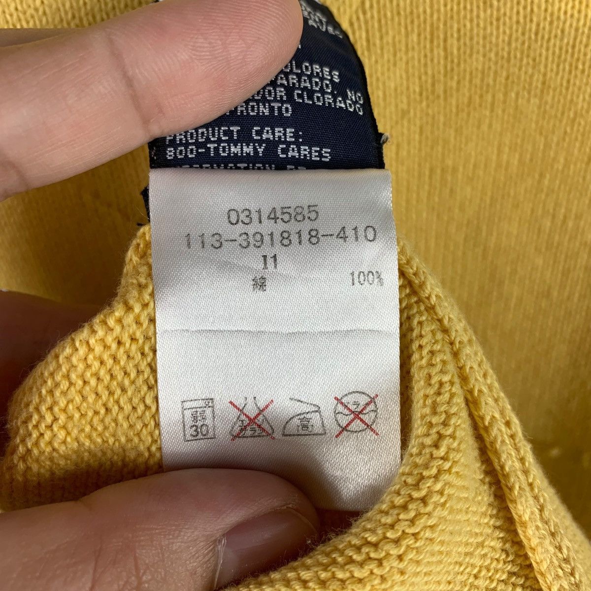 Tommy Hilfiger TOMMY HILFIGER Small logo embroidery sweatshirt Size US S / EU 44-46 / 1 - 12 Thumbnail