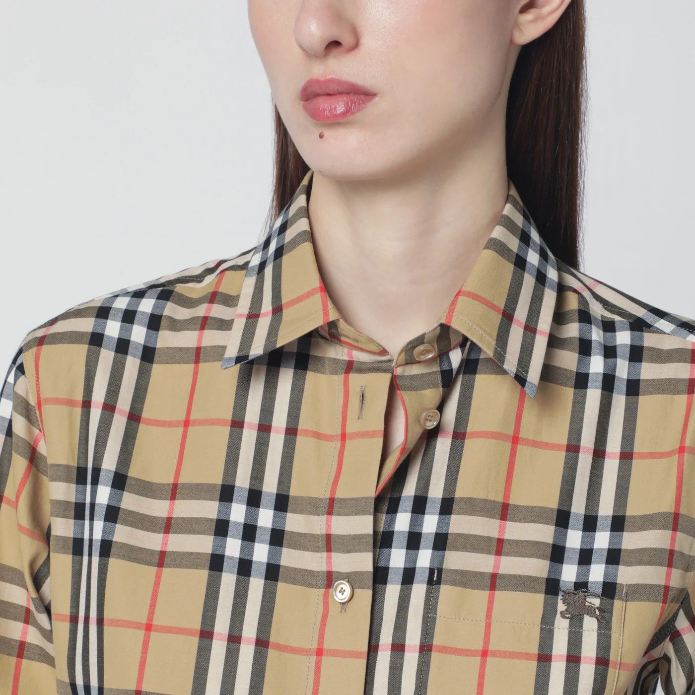 Burberry o1d2blof0426 Check Pattern Shirt in Multicolor Size S / US 4 / IT 40 - 4 Thumbnail