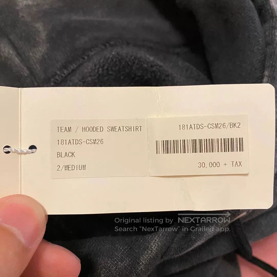 Descendant Descendant DCDT 18SS TEAM HOODED SWEATSHIRT. Size US M / EU 48-50 / 2 - 8 Thumbnail
