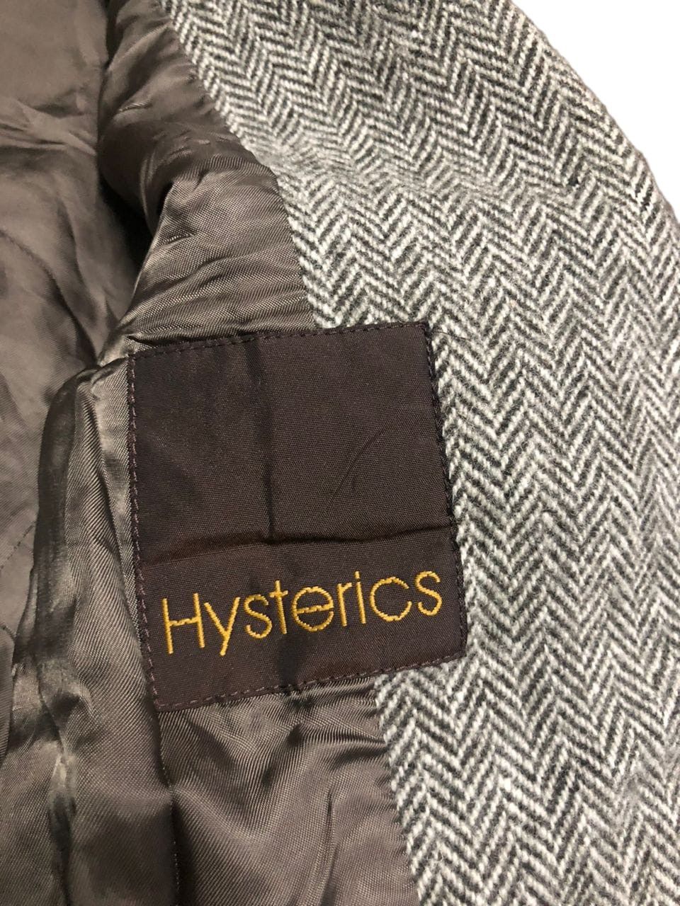 Hysteric Glamour Hysterics Glamour Tweed Wool Blazer Jacket distressed Style Size S / US 4 / IT 40 - 19 Thumbnail