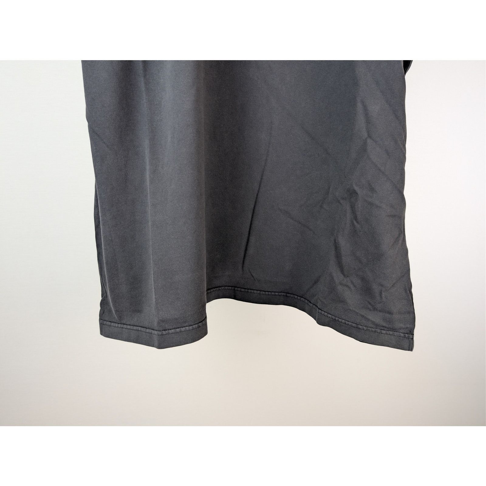 Balenciaga o1rshd1 Offshore Oversized Vintage Jersey T-Shirt in Black Size US M / EU 48-50 / 2 - 4 Thumbnail