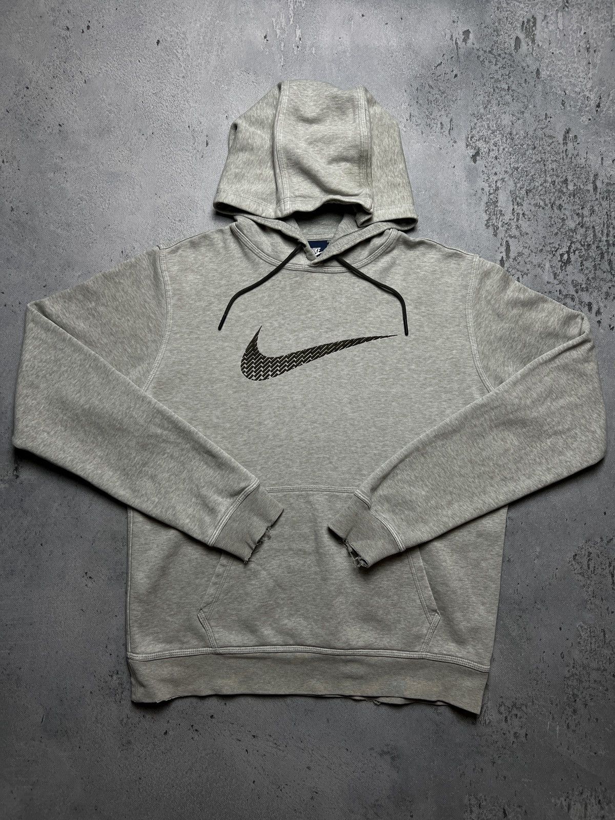 Nike Nike boxy fit vintage hoodie center swoosh logo spellout y2k Size US M / EU 48-50 / 2 - 1 Thumbnail