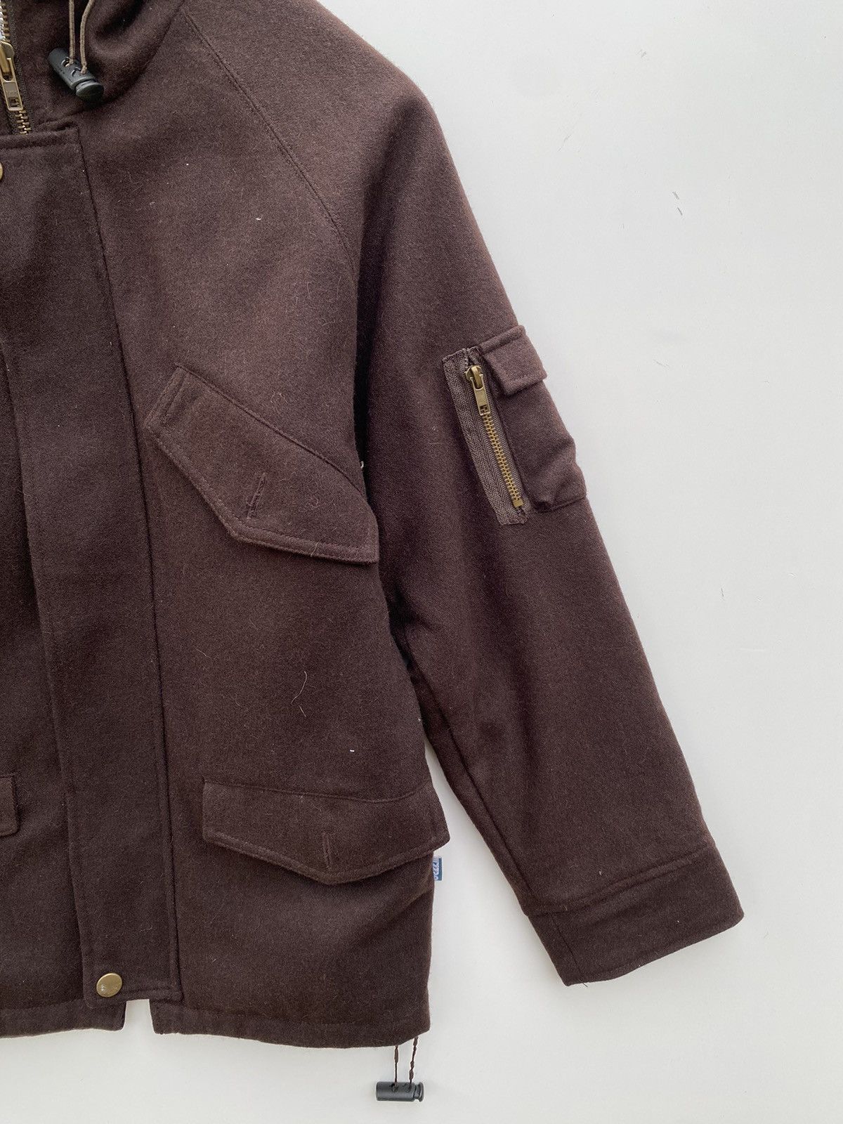 Japanese Brand × Vintage ✅️Vtg Wool Jacket Fur Winter Size US M / EU 48-50 / 2 - 5 Thumbnail