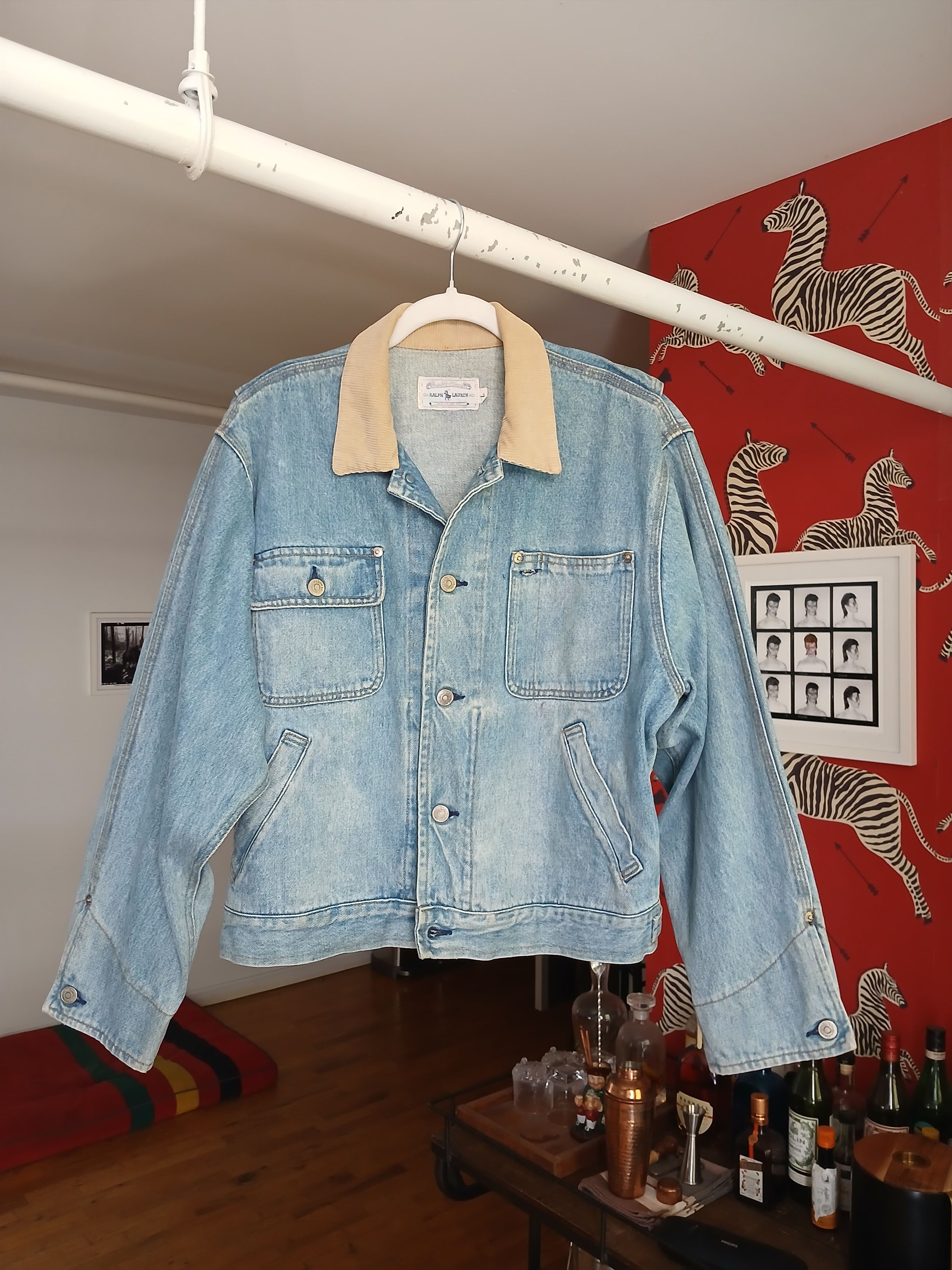 Polo Ralph Lauren Polo Ralph Lauren Vtg Native Chief denim jacket sz L Size US L / EU 52-54 / 3 - 2 Thumbnail