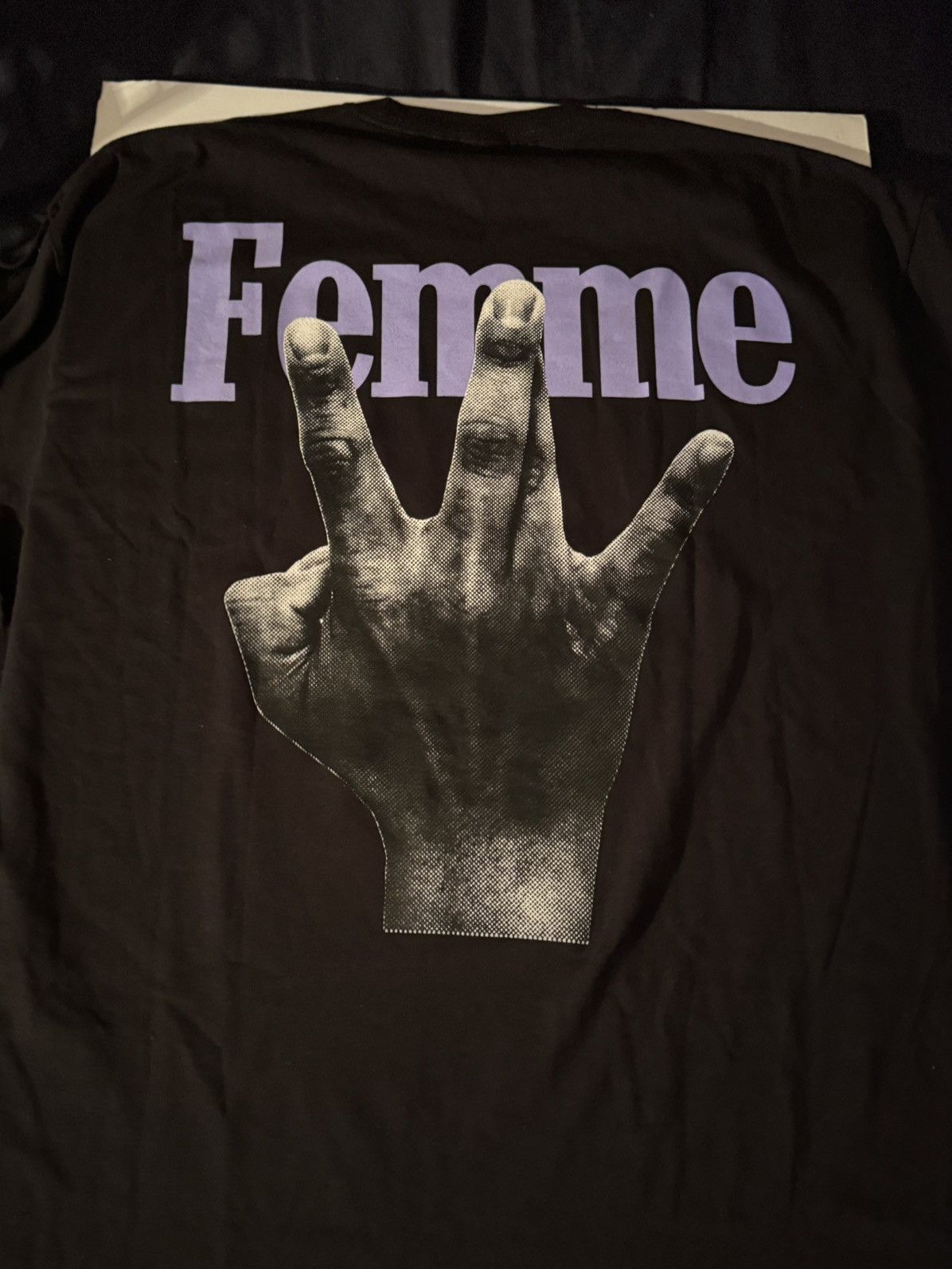 Homme + Femme La Homme Femme LA Westside Finger Tee Size US XL / EU 56 / 4 - 4 Thumbnail