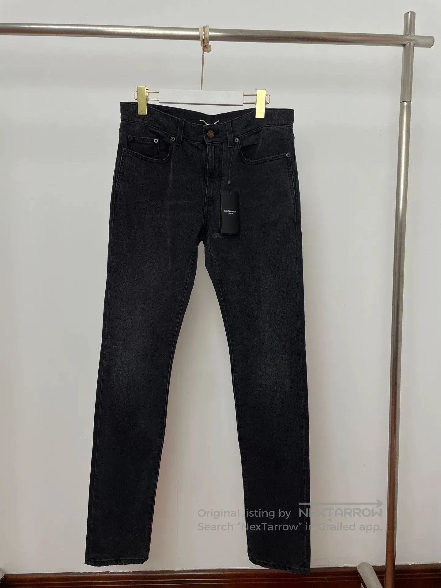 Saint Laurent Paris Saint Laurent SLP D02 Straight Jeans. Size US 31 - 1 Thumbnail