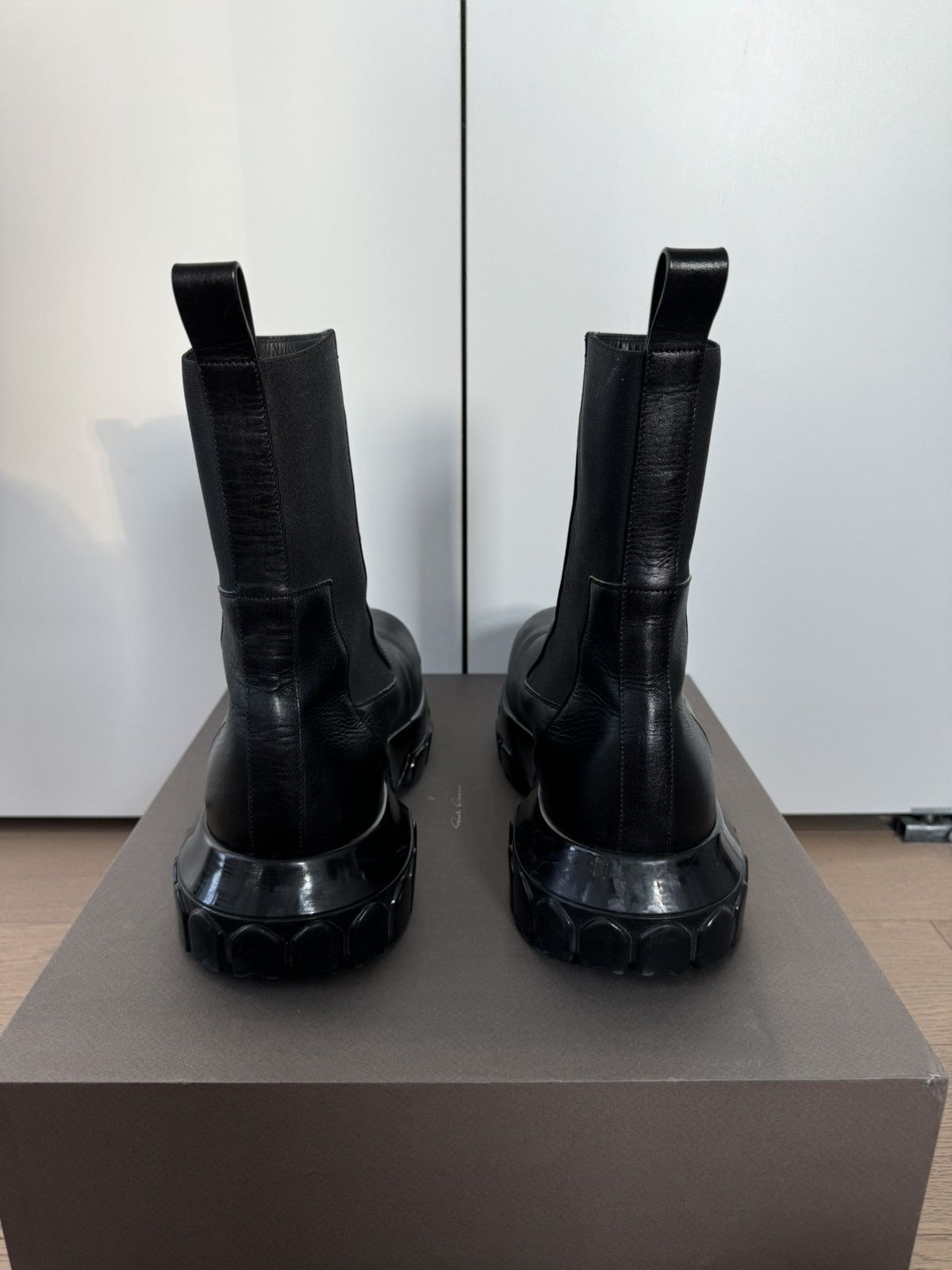 Rick Owens *RARE* Beatle Bozo Tractor Boots with Black Polished Sole Size US 10 / EU 43 - 4 Thumbnail