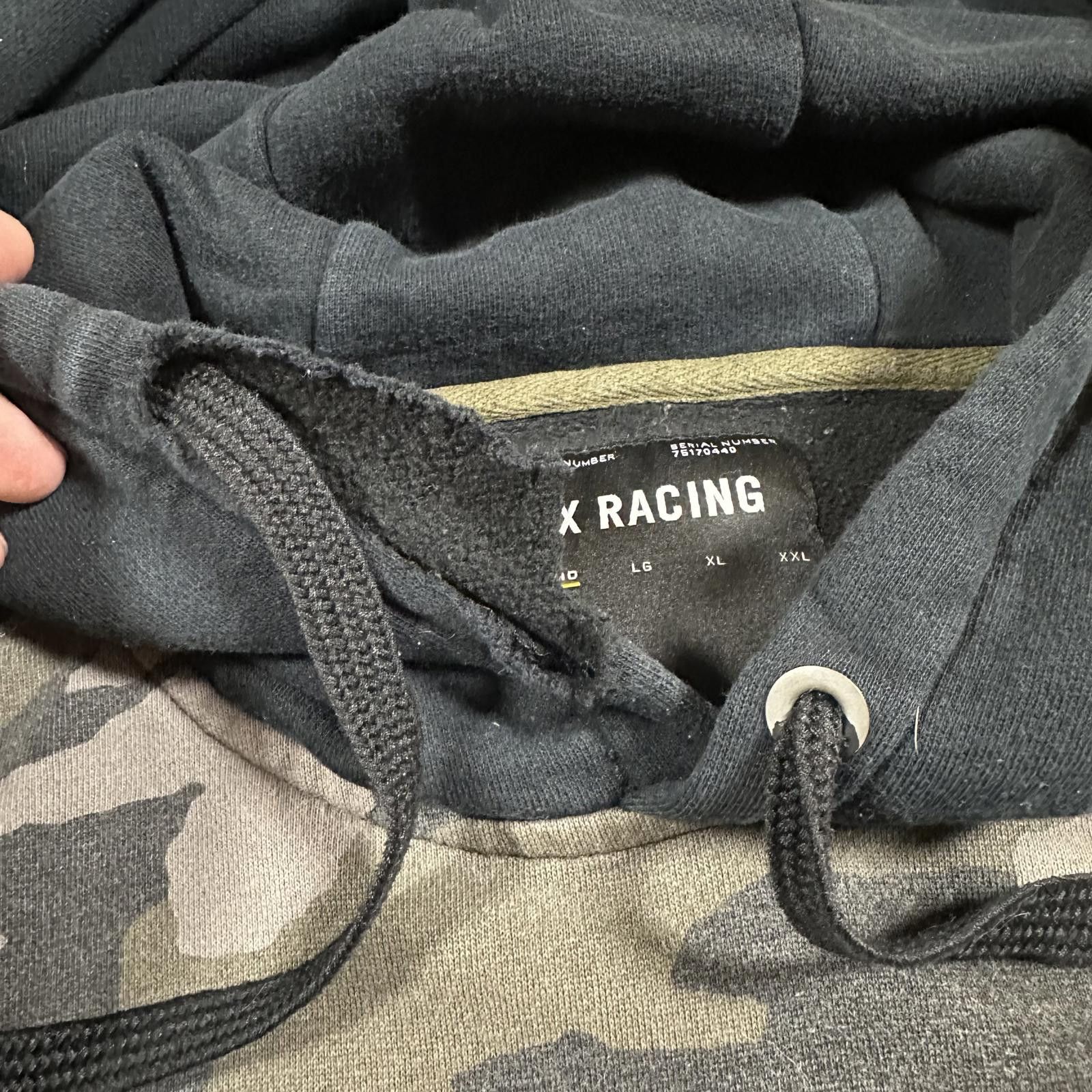 Fox Racing Vintage Fox Racing Mens Hoodie M Camouflage Graphic Size US M / EU 48-50 / 2 - 12 Thumbnail