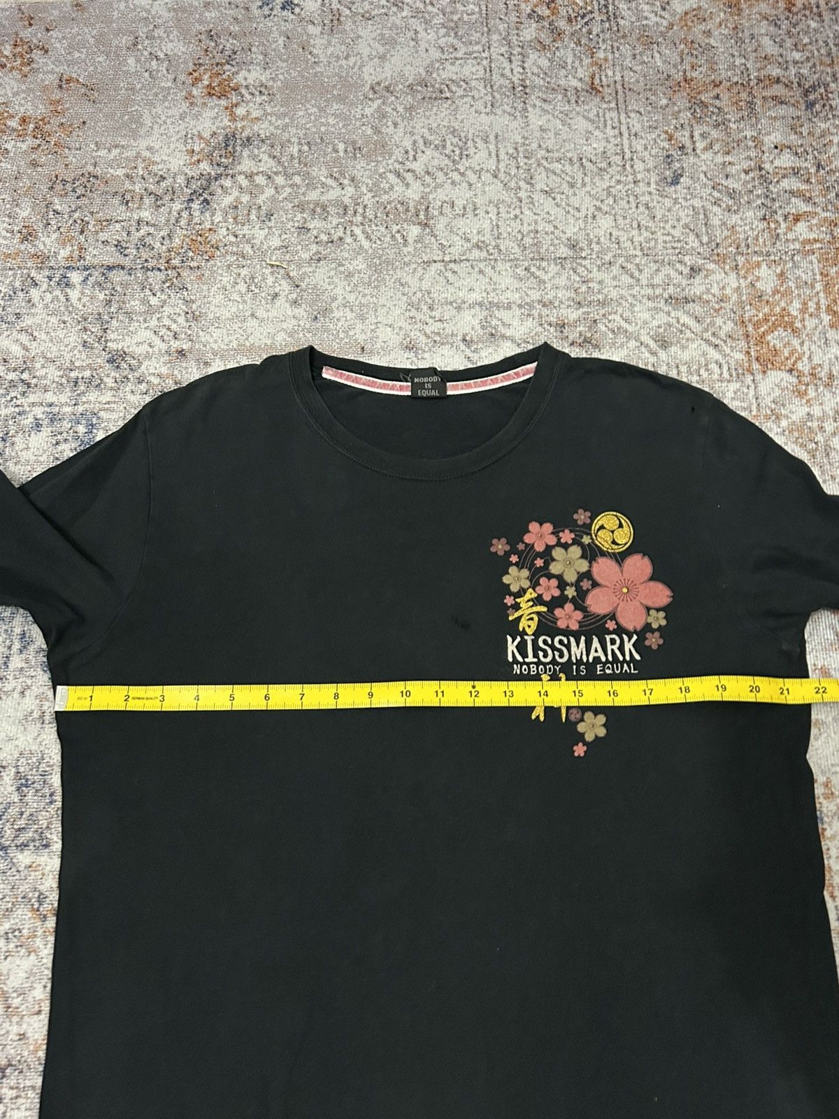 Hysteric Glamour Kissmark Japan Ryujin Sakura Long sleve Shirt Size US L / EU 52-54 / 3 - 12 Thumbnail