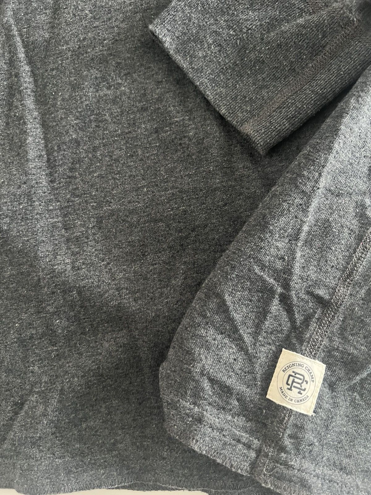 Reigning Champ × Vintage Vintage Reigning Champ long sleeve dark grey Size US L / EU 52-54 / 3 - 3 Thumbnail