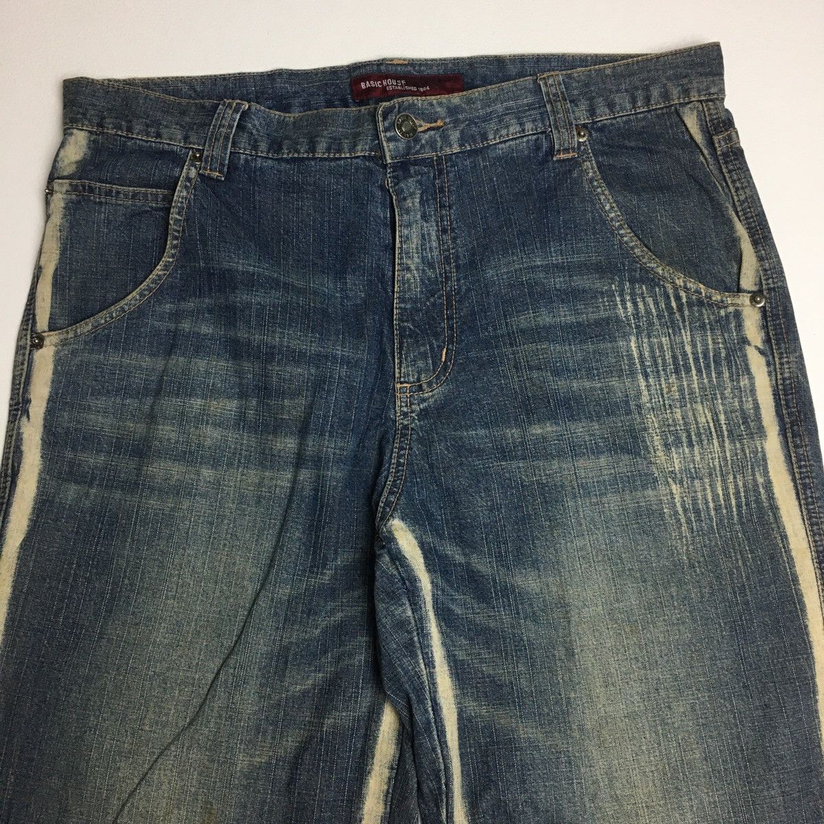 Vintage Vintage Nice Design Basic House Jeans Size US 34 / EU 50 - 5 Thumbnail