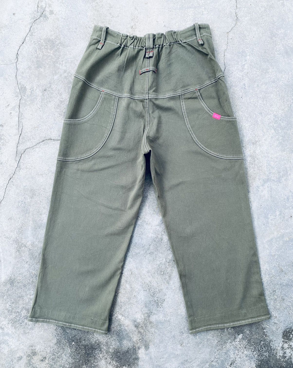 Japanese Brand Vintage Kikki Japan Baggy Hakama Pants Size US 34 / EU 50 - 2 Thumbnail