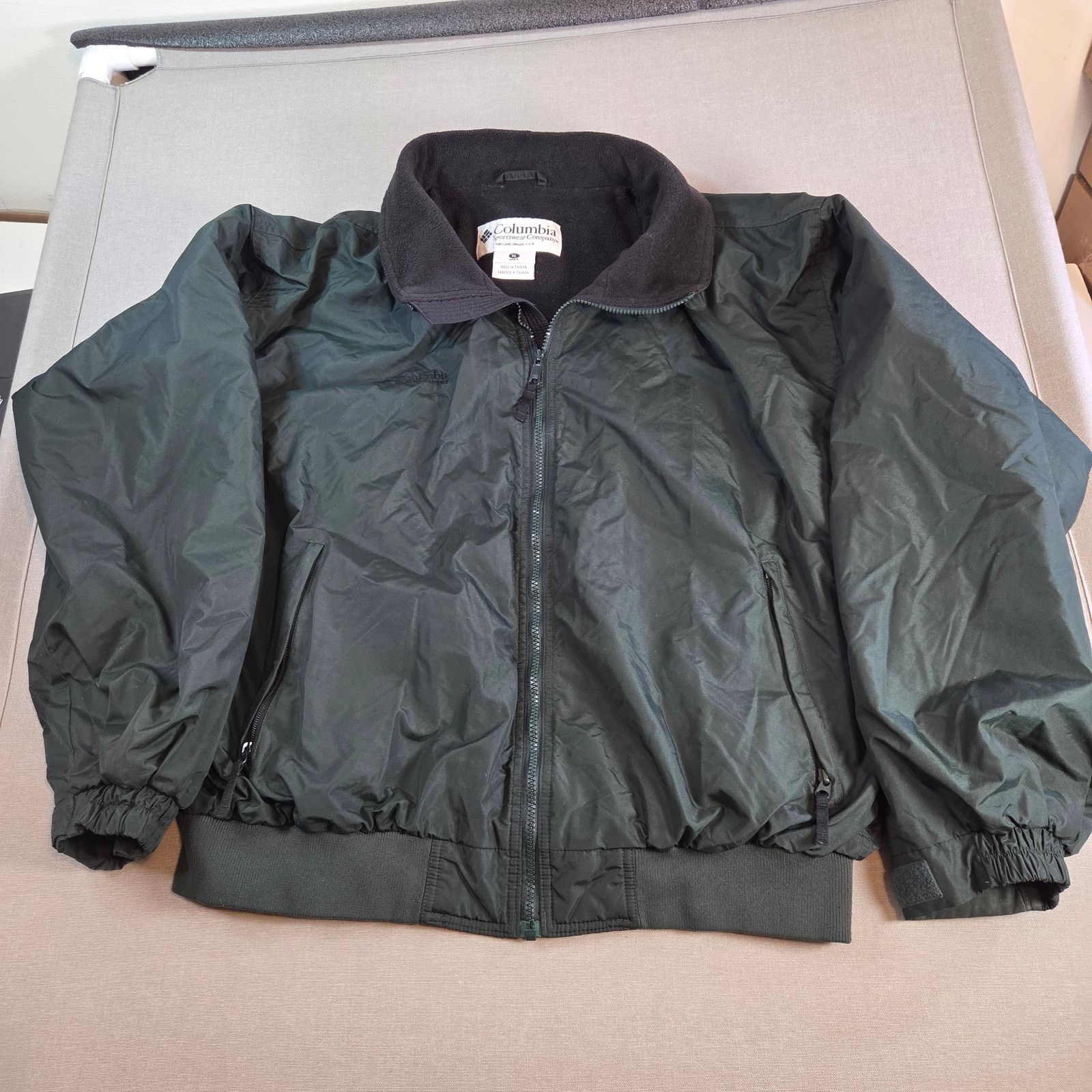 Columbia Columbia XL Green Bomber Jacket 2000s Size US XL / EU 56 / 4 - 1 Thumbnail