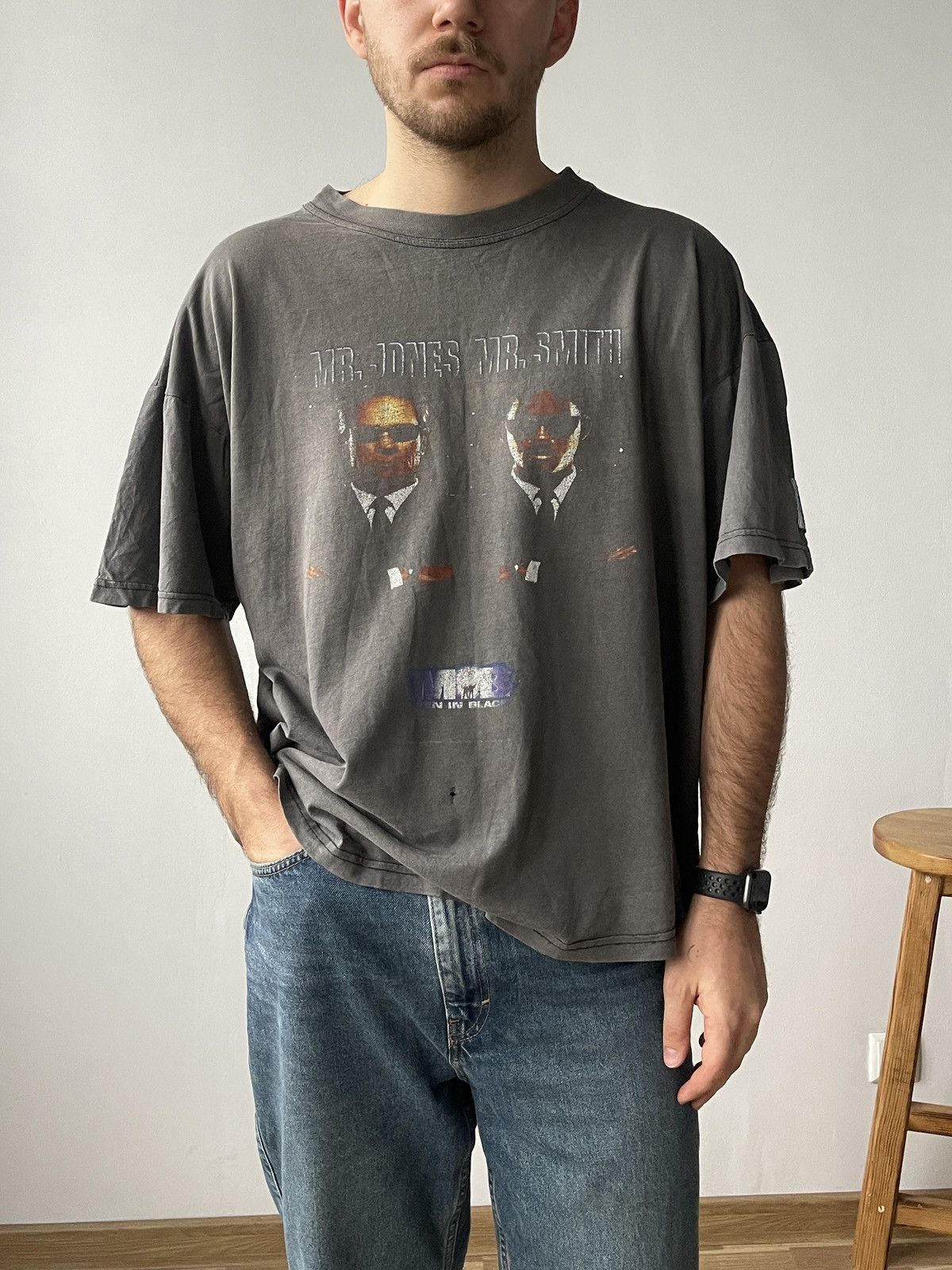 Vintage Rare Vintage Men in Black 1997 Tshirt XL Size US XL / EU 56 / 4 - 2 Thumbnail