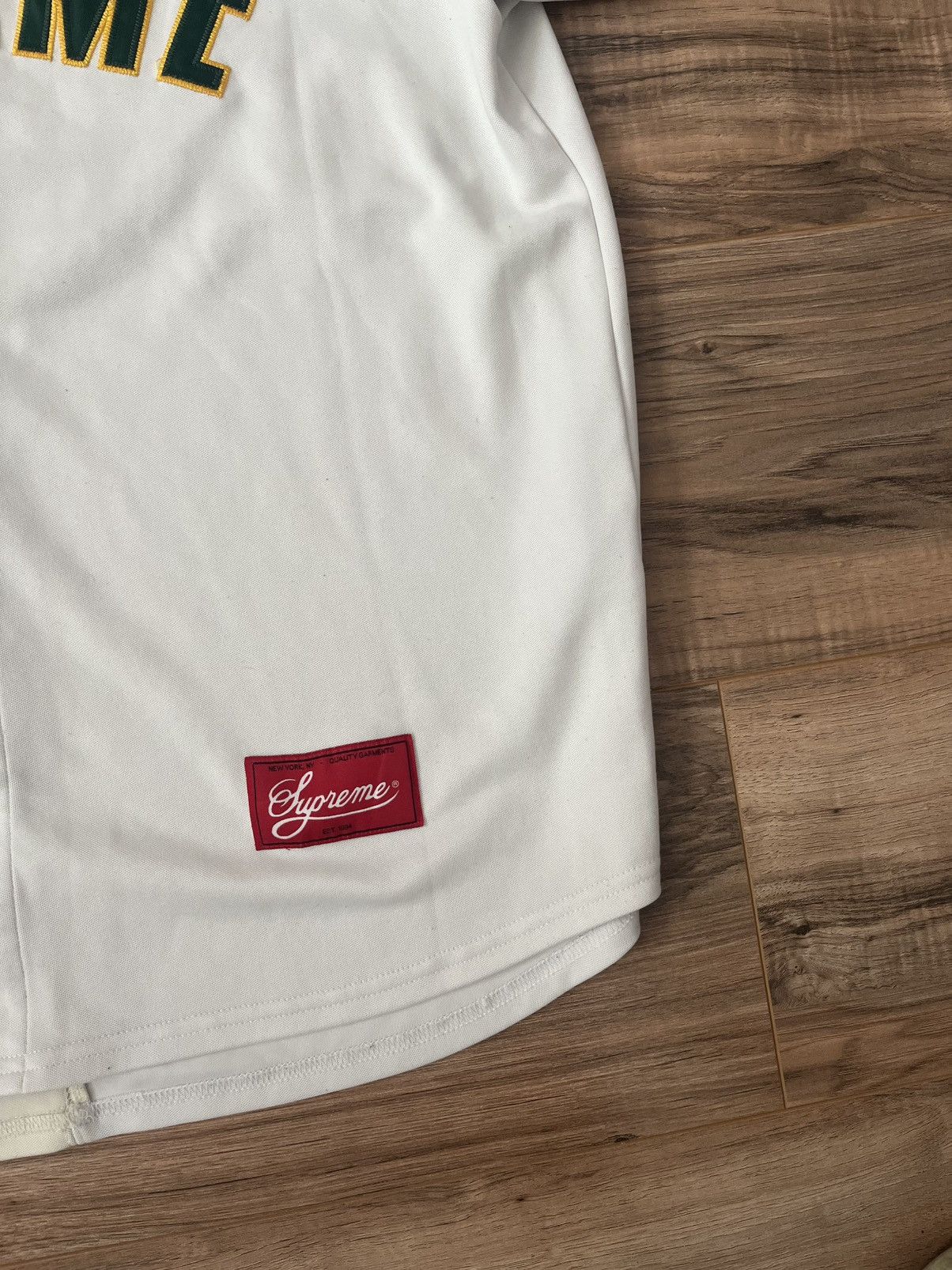 Supreme Supreme Don’t Hate Baseball Jersey Size US L / EU 52-54 / 3 - 9 Thumbnail
