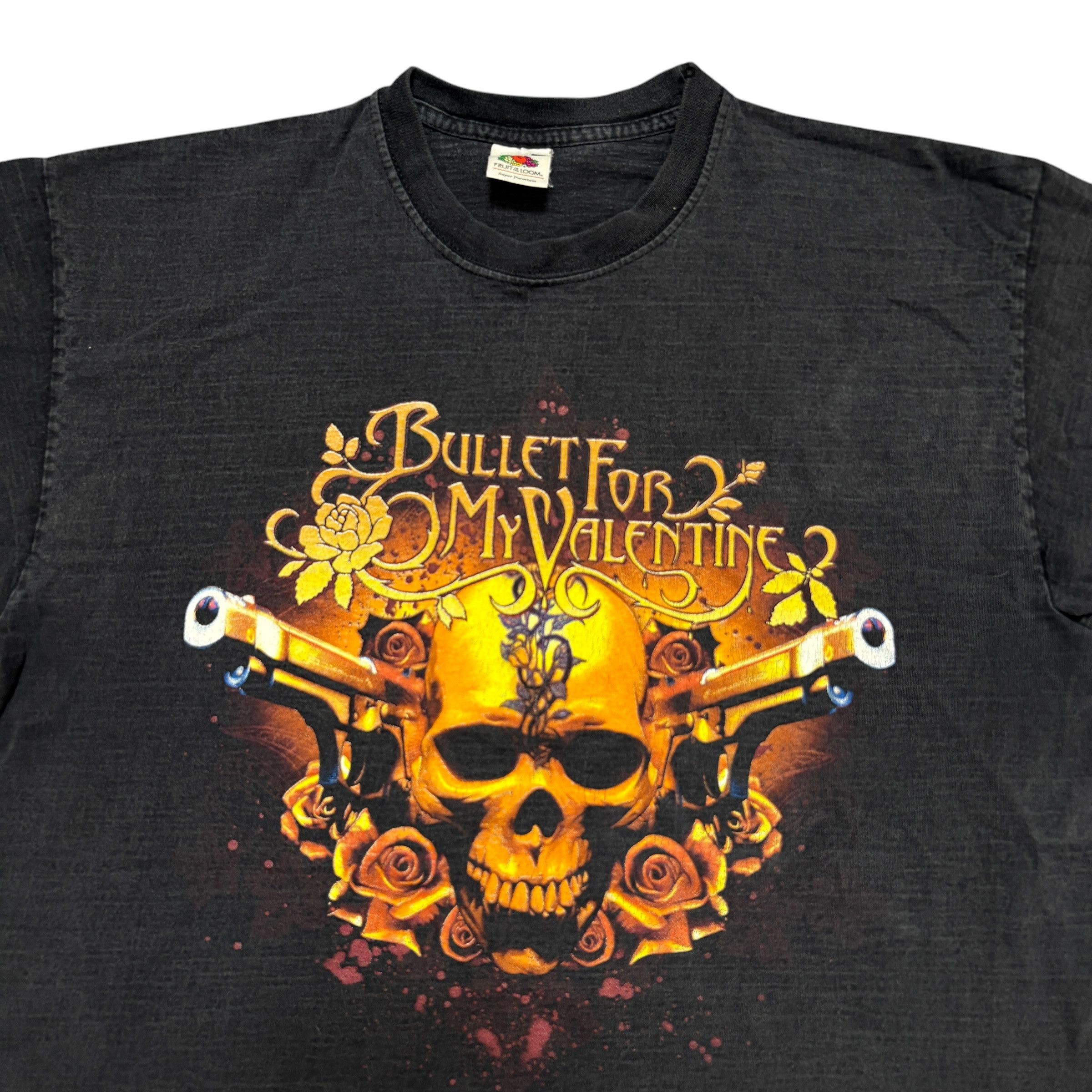 Band Tees Vintage Bullet For My Valentine Shirt Y2K Metalcore Band Tee Size US L / EU 52-54 / 3 - 5 Thumbnail