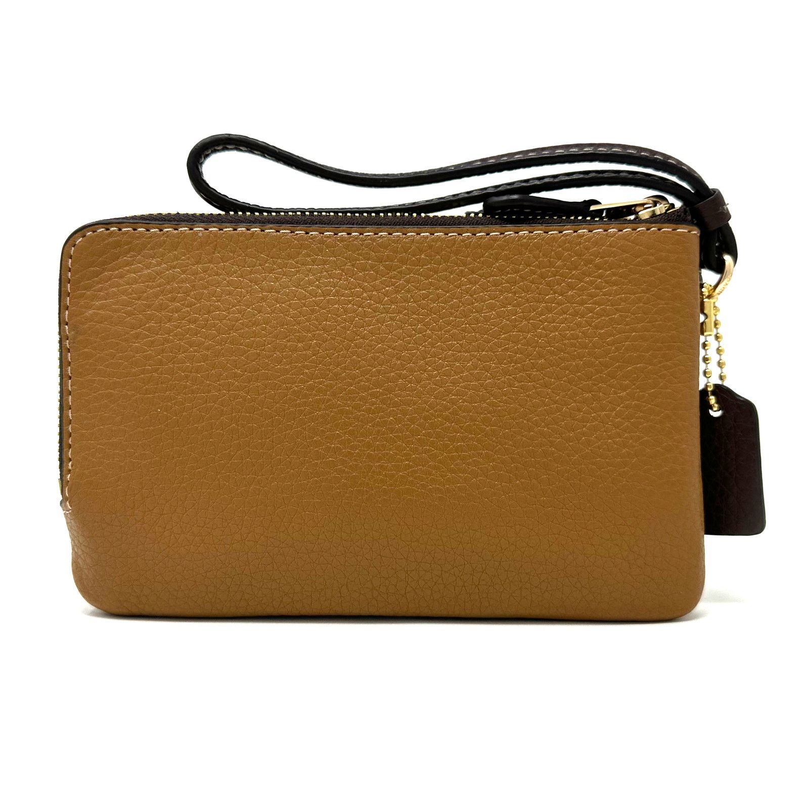 Coach Coach Double Corner Zip Wristlet Colorblock Ivory 91622 Size ONE SIZE - 3 Thumbnail