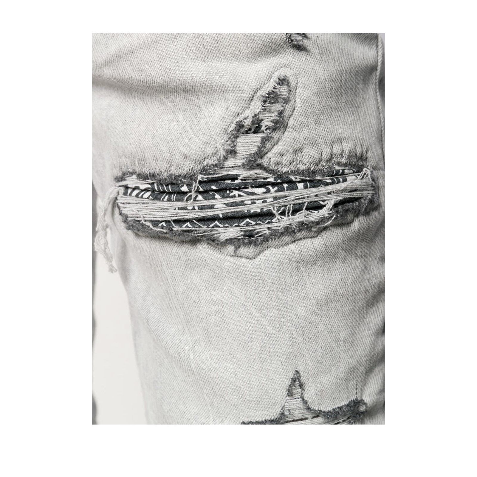 Amiri AMIRI Distressed Slim Fit Jeans Size US 33 - 5 Thumbnail