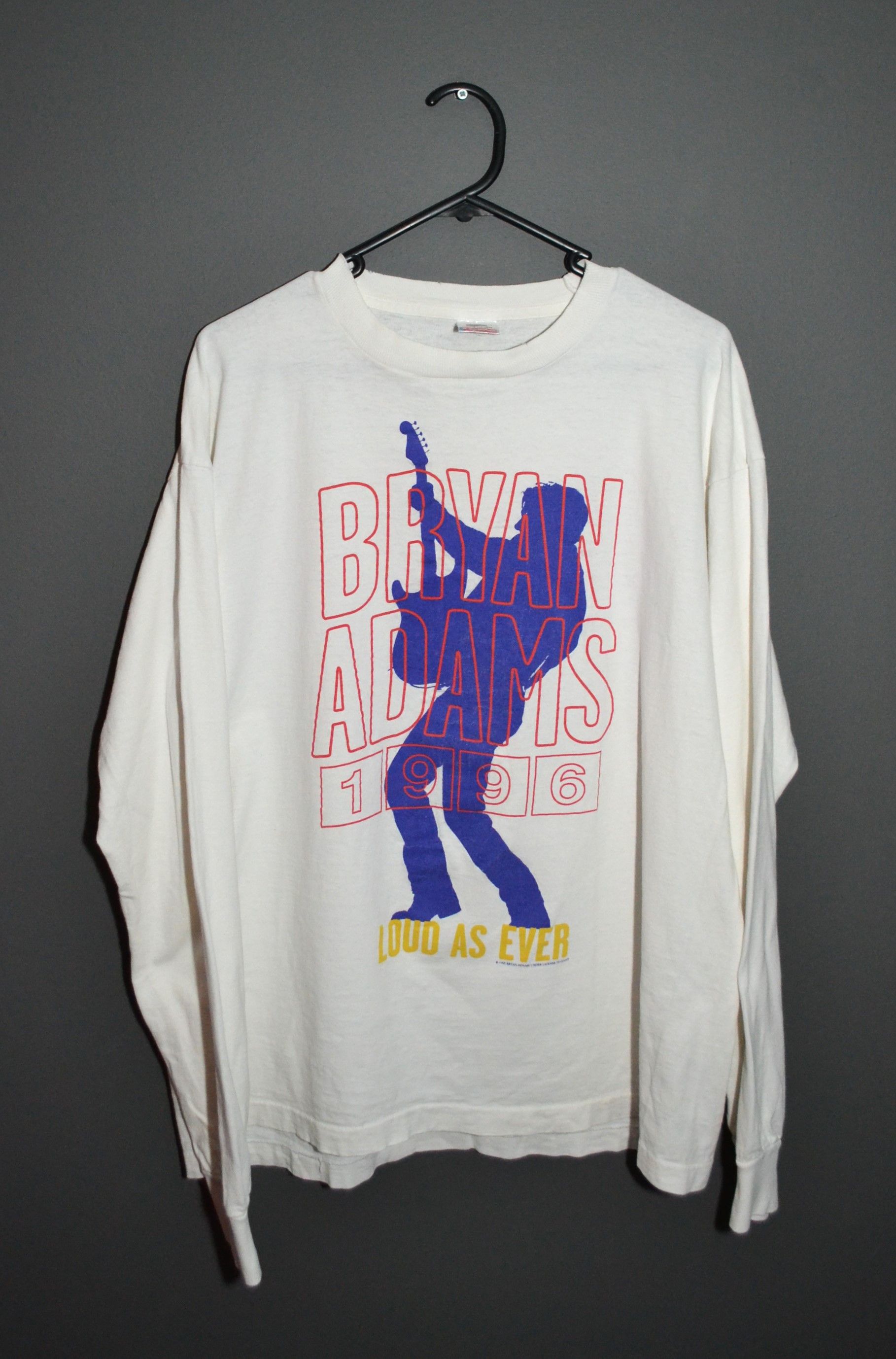 Band Tees Bryan Adams 1996 You Got That? Loud As Ever Vintage XL Size US XL / EU 56 / 4 - 1 Thumbnail